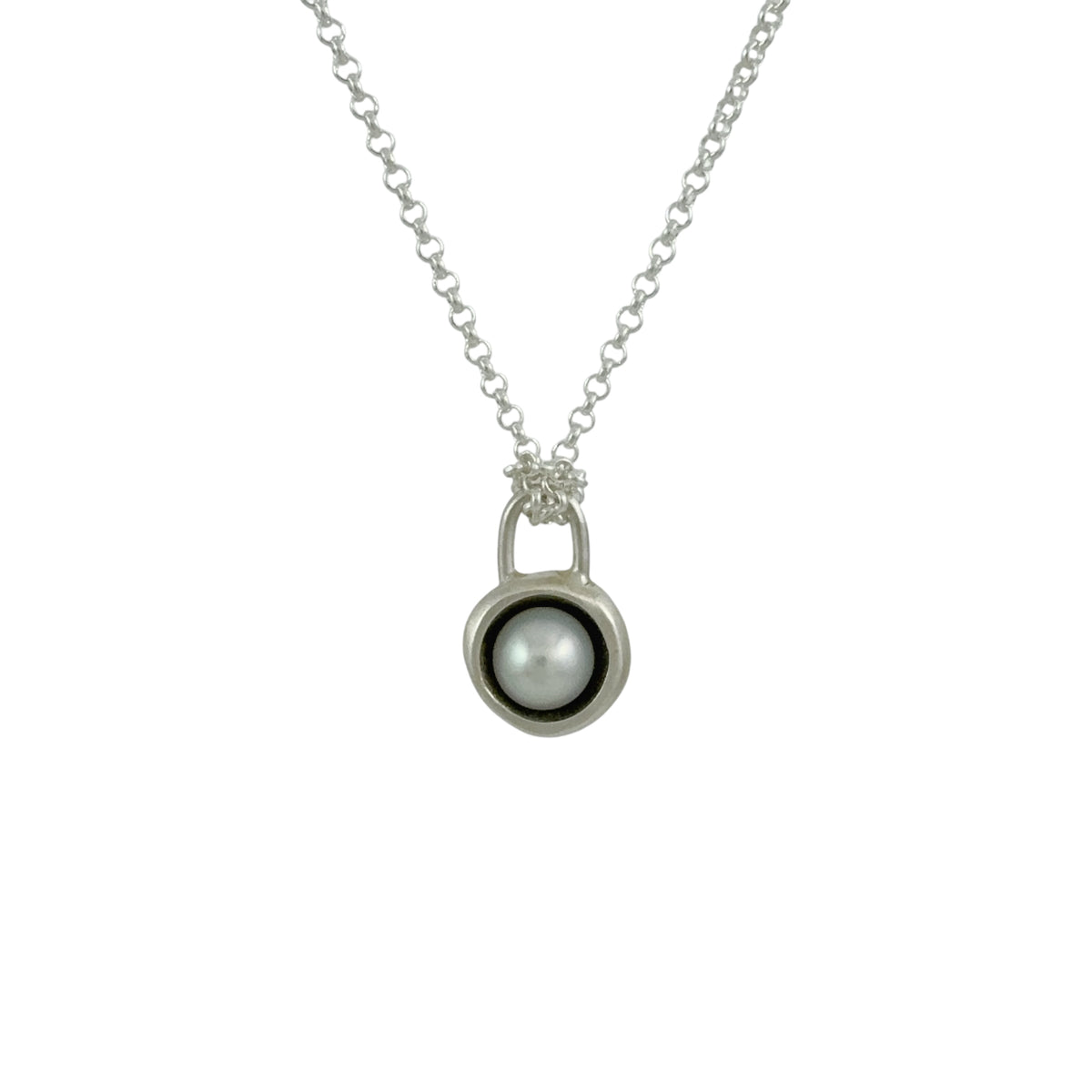 Mini Pearl Dome Necklace - Ari Athans