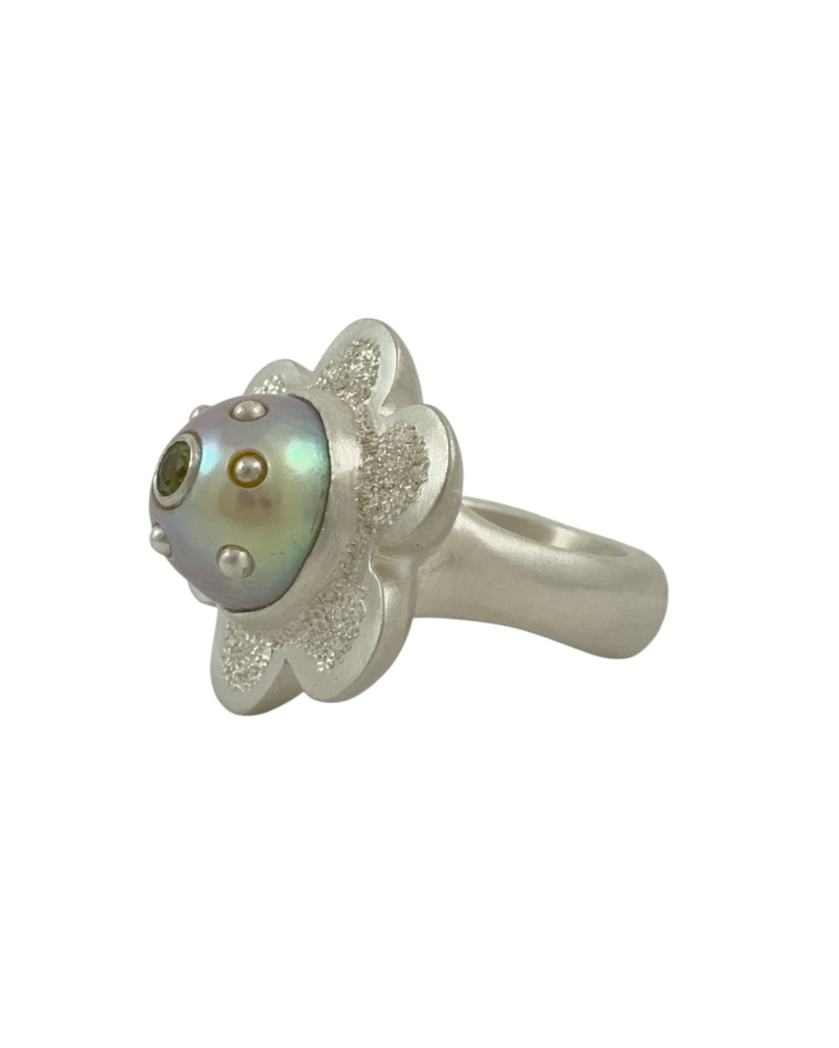 Sala Flower Ring by Dilani Delpechitra