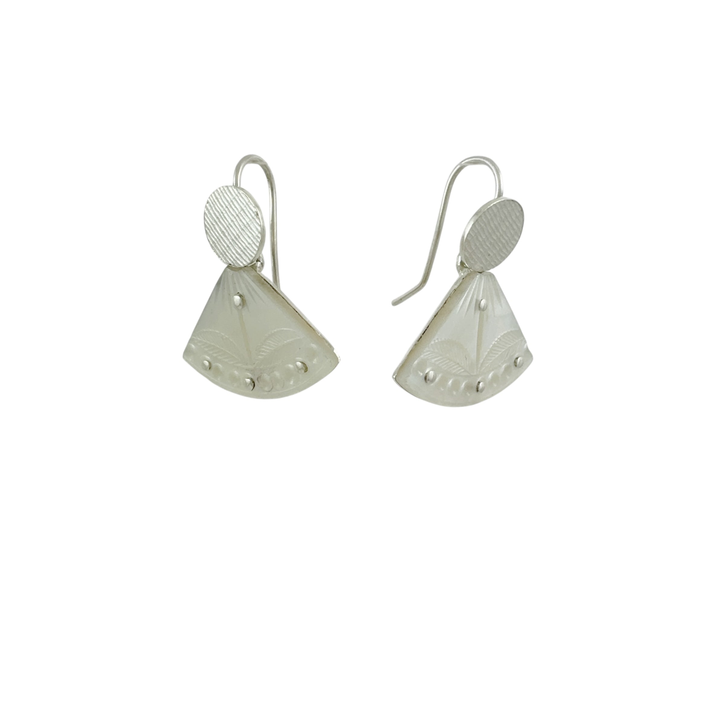 Fantail Silver Earrings - Cynthia Nge