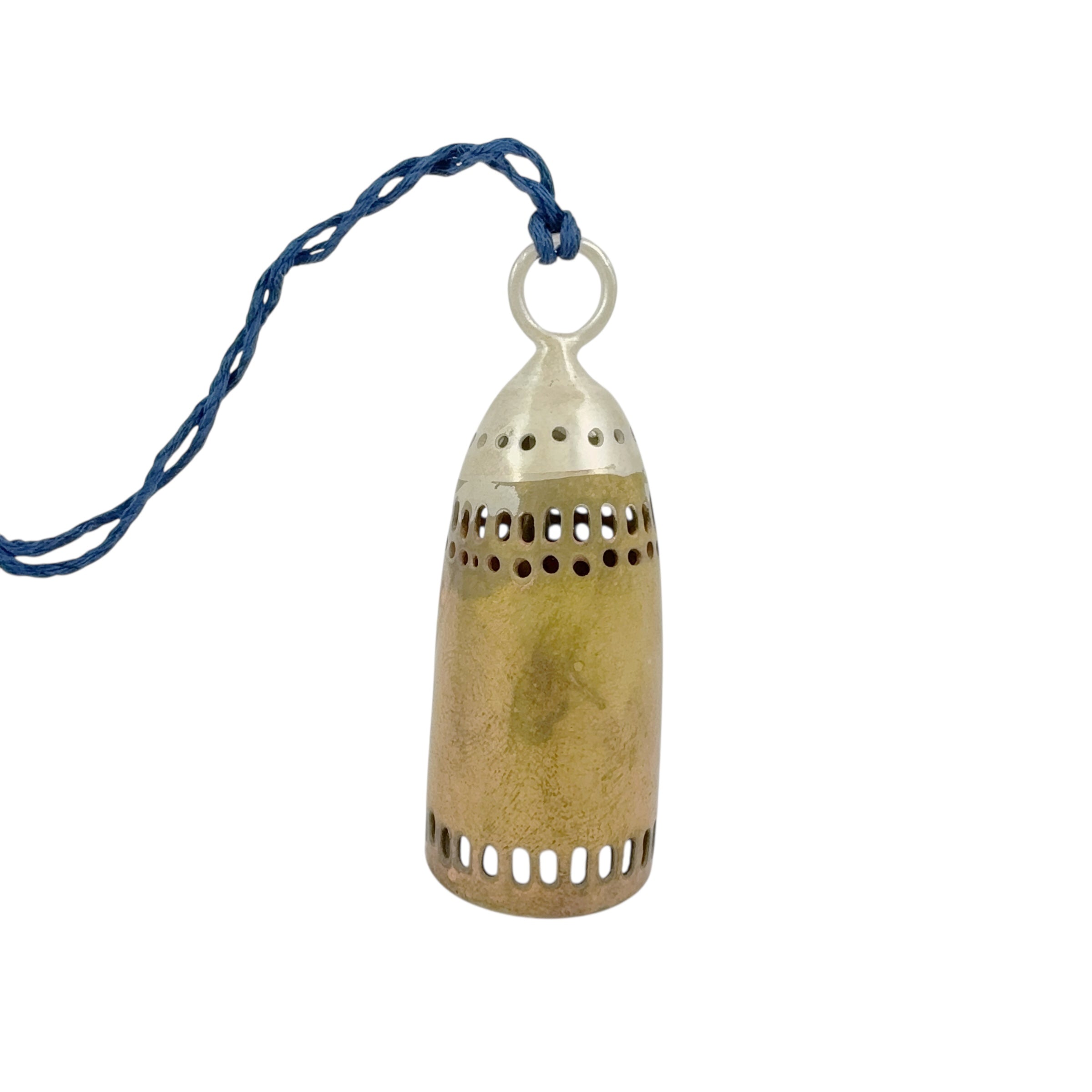 Biting Bell Brass Necklace - Anna Vlahos