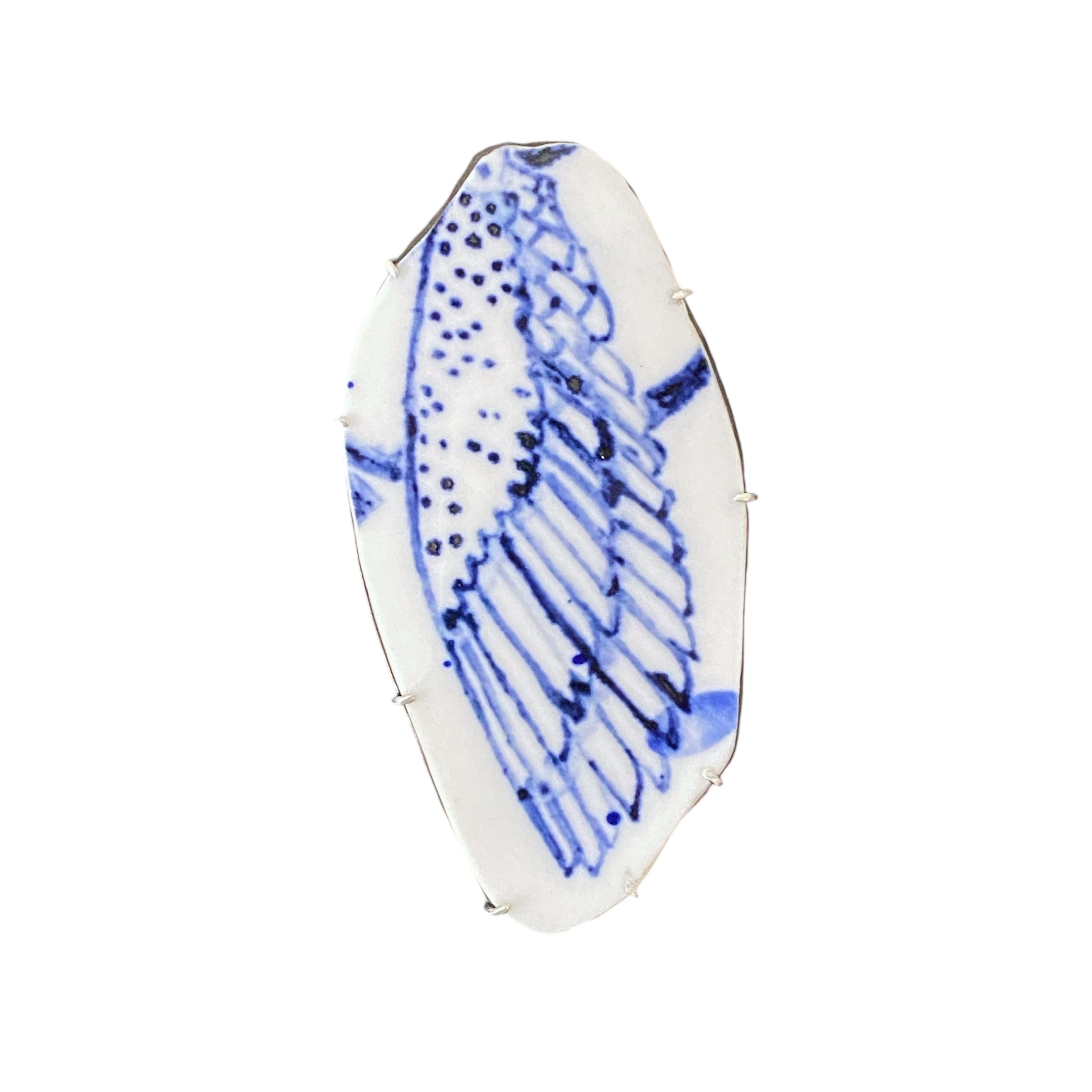 Wing Shard Brooch 70 - Julie Smeros