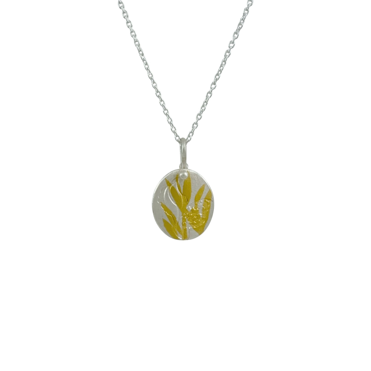 Hakea Nut Silver Necklace - Robin Wells