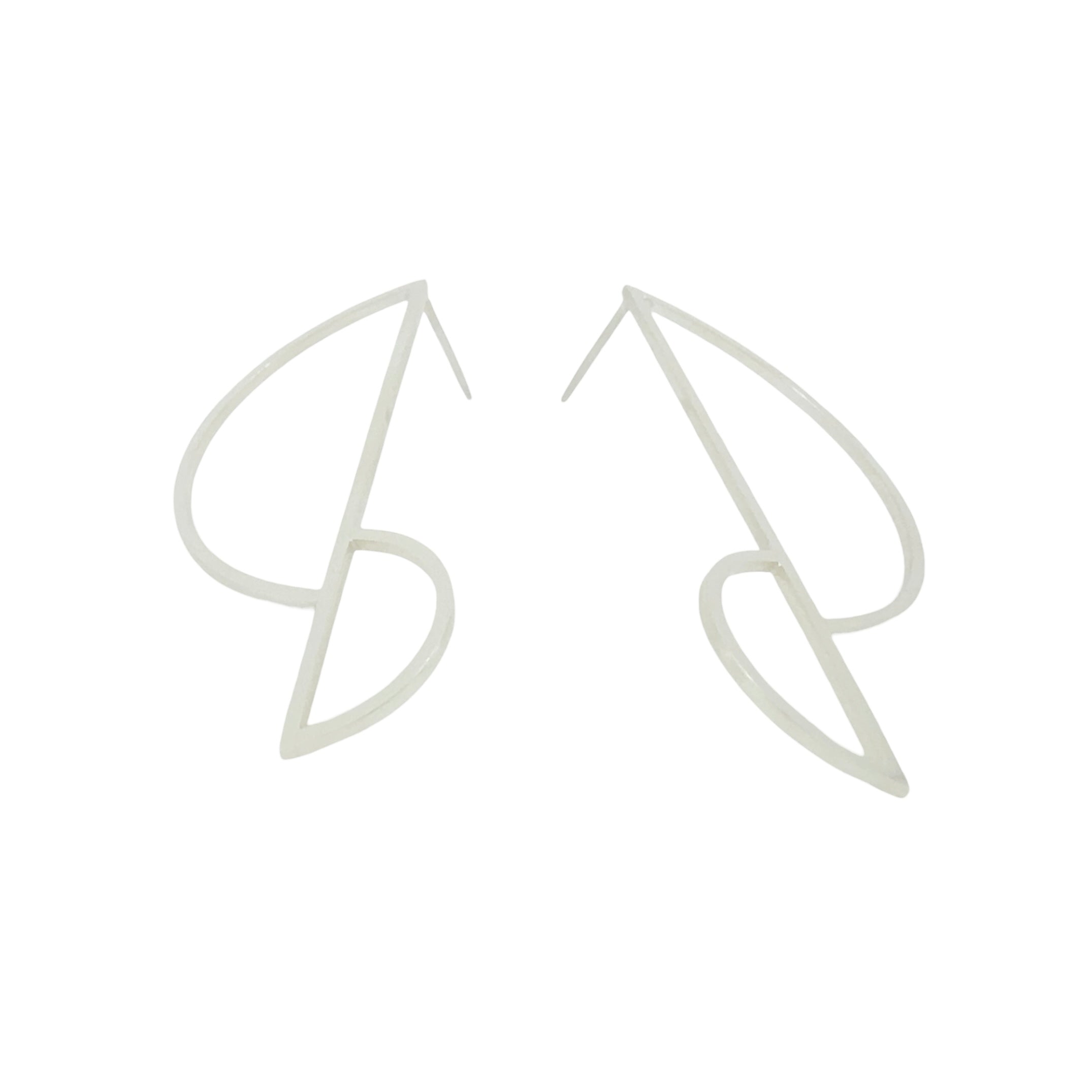 Outlines #3 Earrings - Jo Hawley