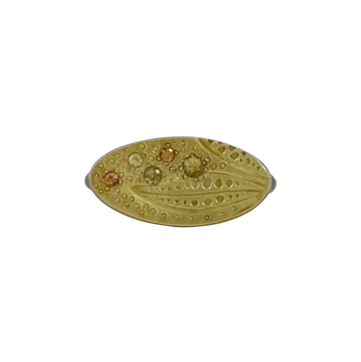 Dotty Leaf Ring - Robin Wells