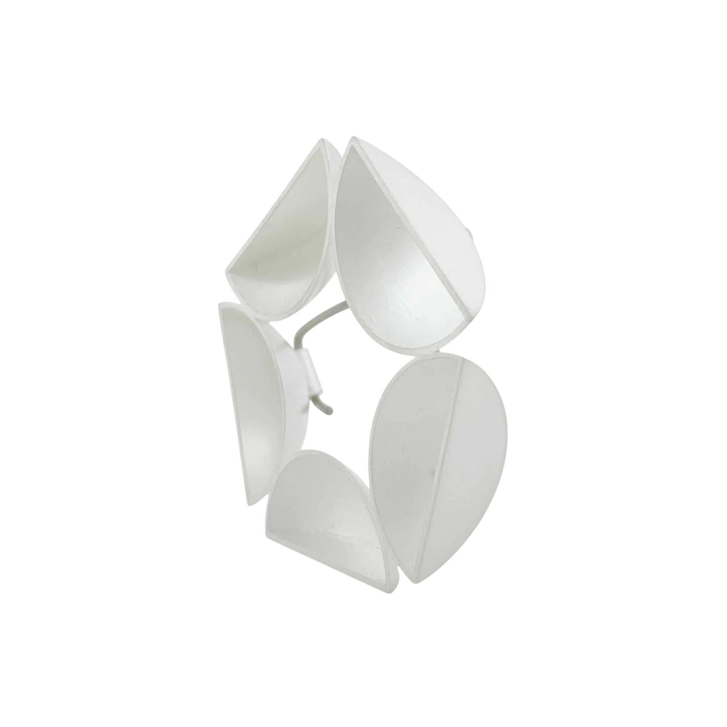 Half Shell Flower Brooch - Jo Hawley