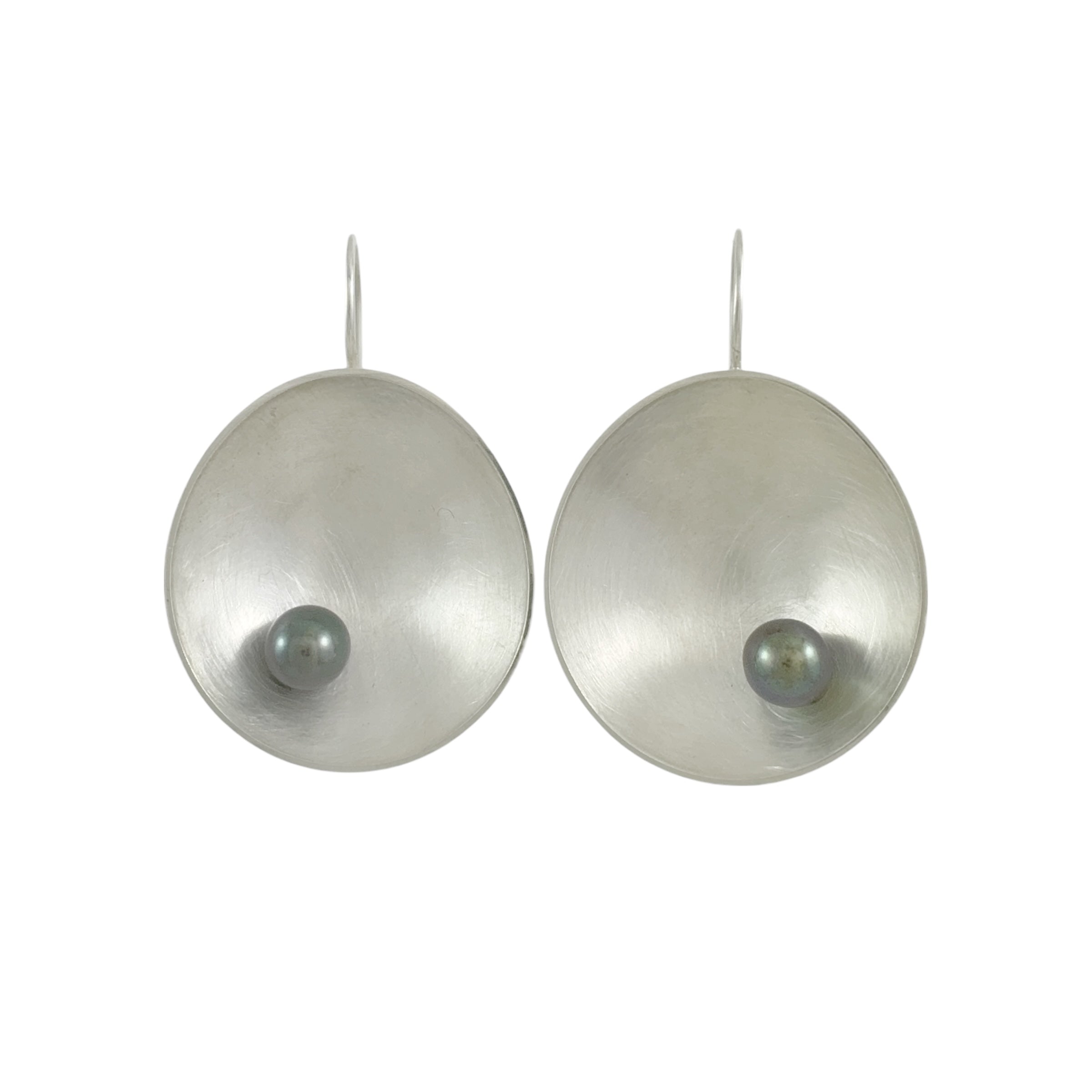 Large Sea Dish Earrings - Katheryn Leopoldseder