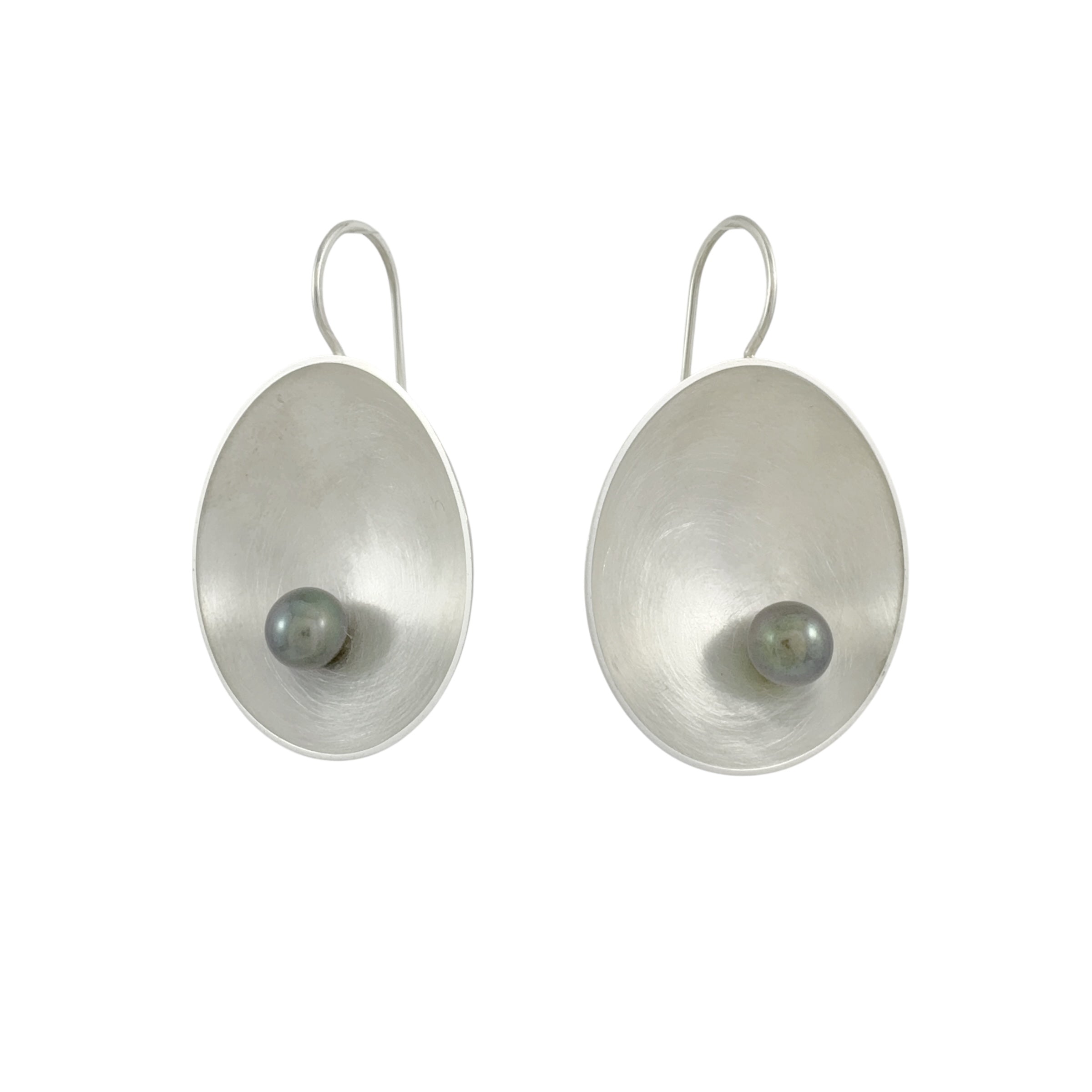 Large Sea Dish Earrings - Katheryn Leopoldseder