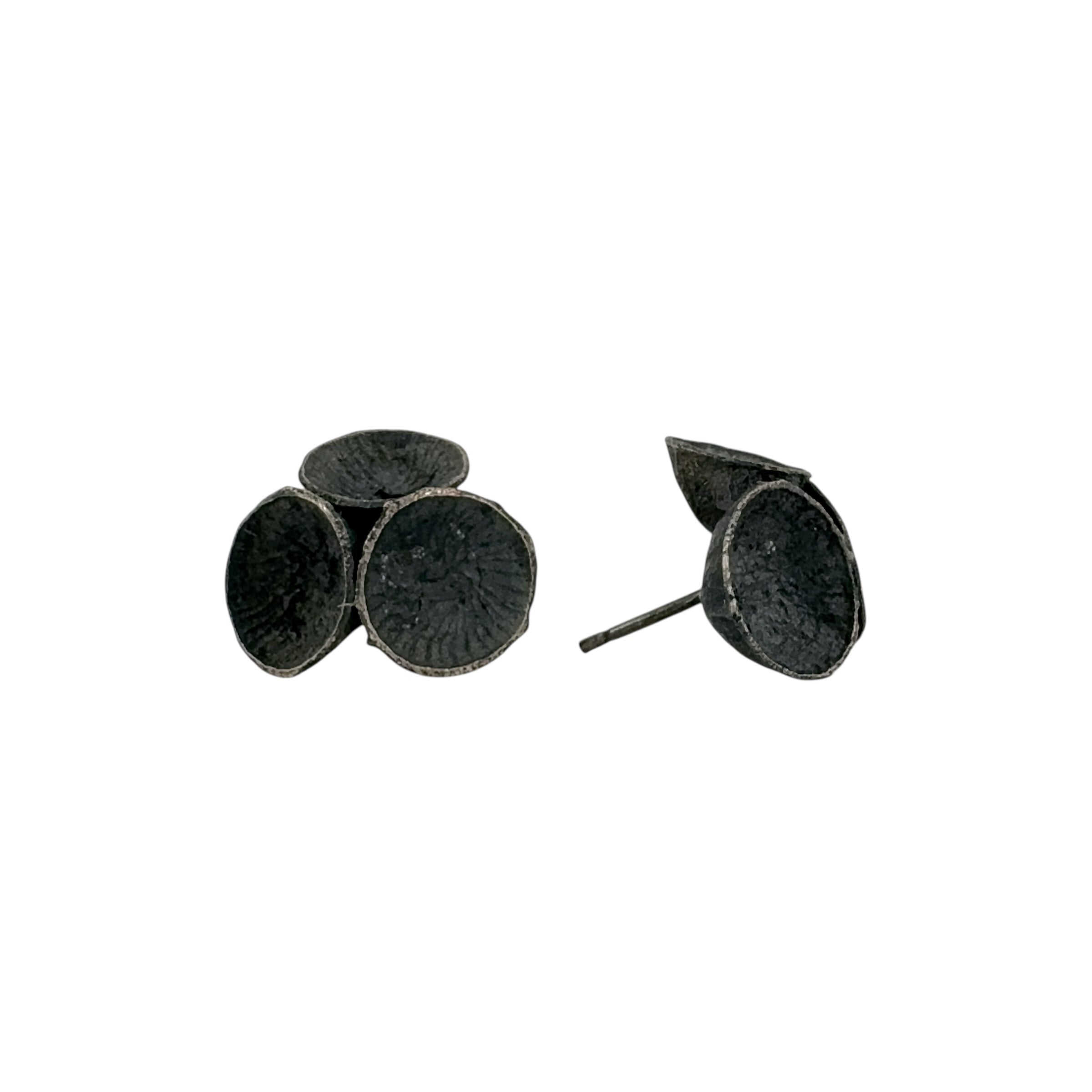 Bushwalker Studs 'Triple Gum Blossom Cap' - Melinda Young