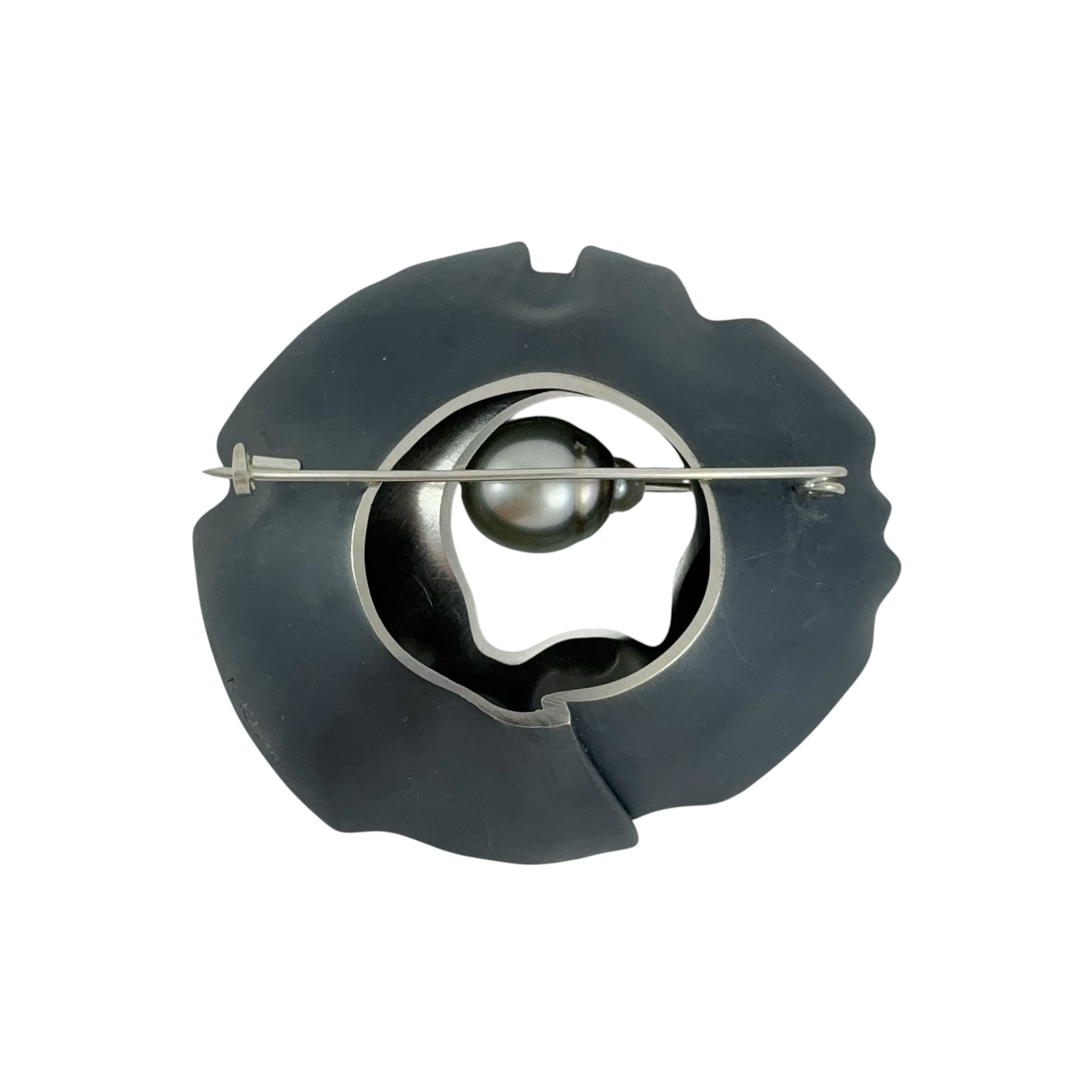 Rippled Mollusc Brooch - Katheryn Leopoldseder