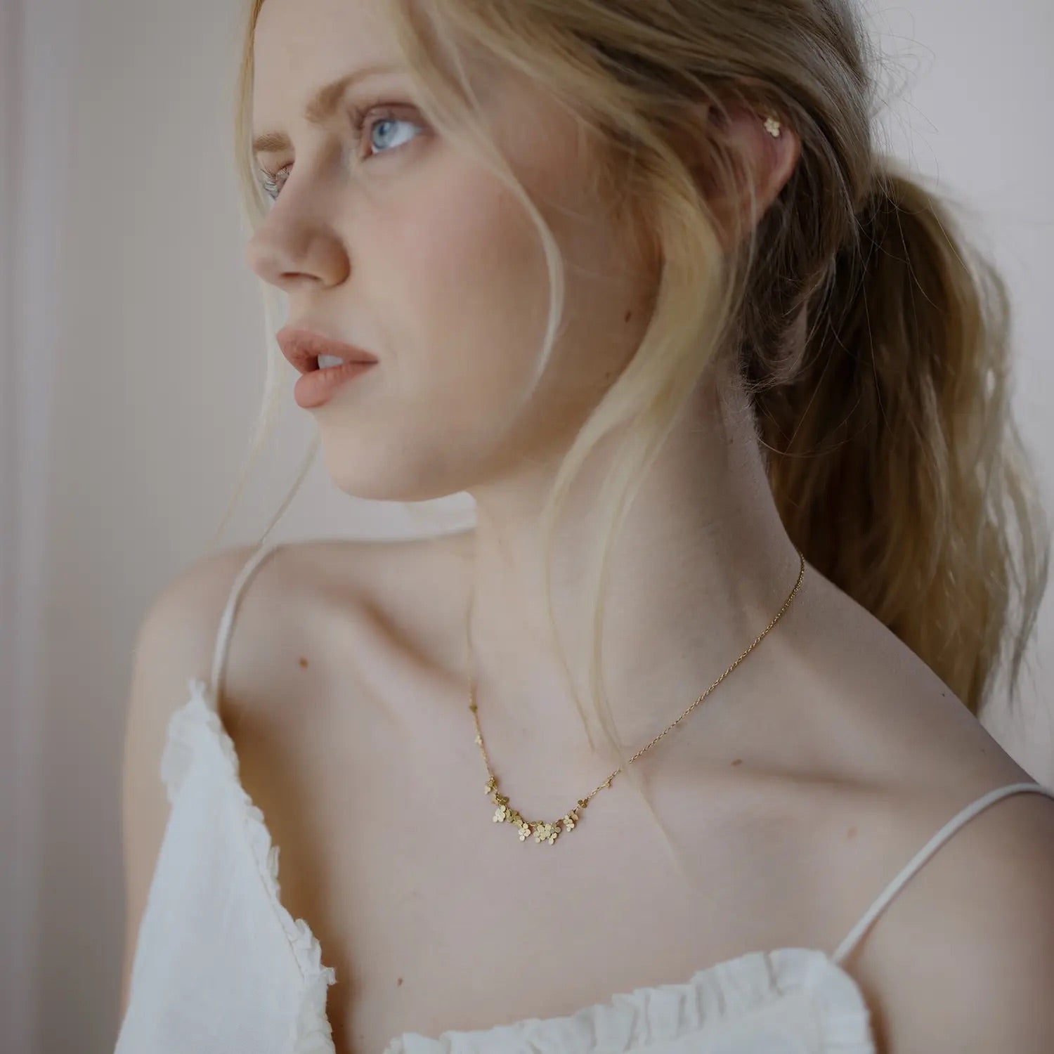 Blossoming Gold Necklace - Sia Taylor