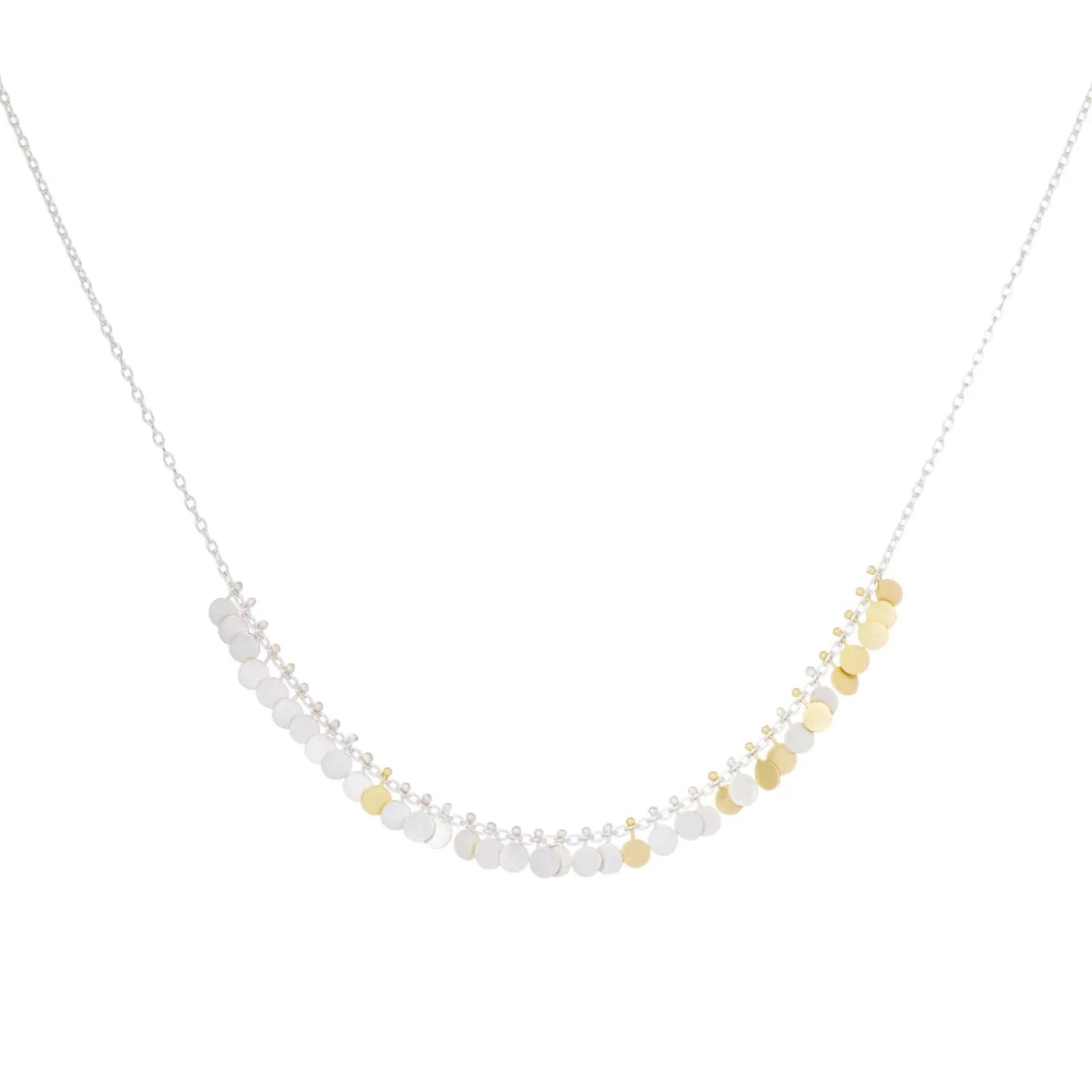 Tiny Dots Silver & Gold Necklace - Sia Taylor