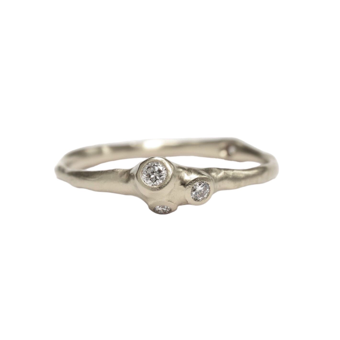 Petite Centre Custer Barnacle Ring - Johnny Ninos