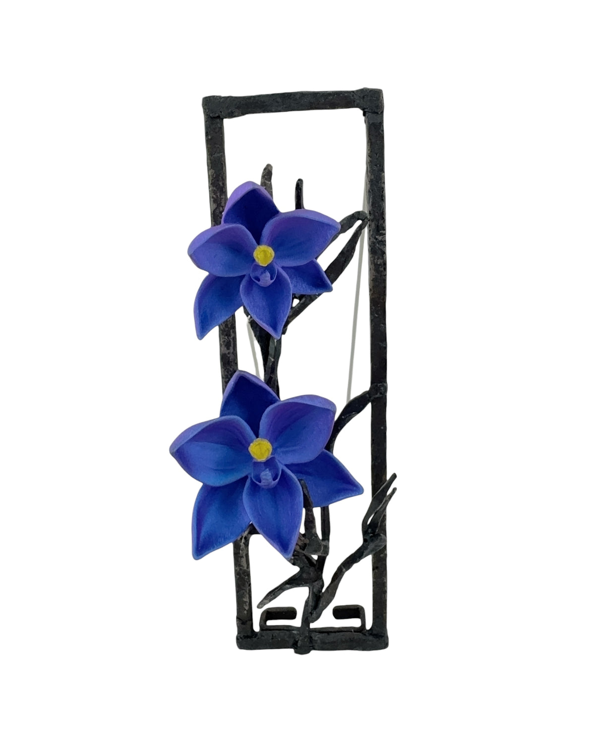 Emberbloom Blue Lady Brooch by Xinze Yu