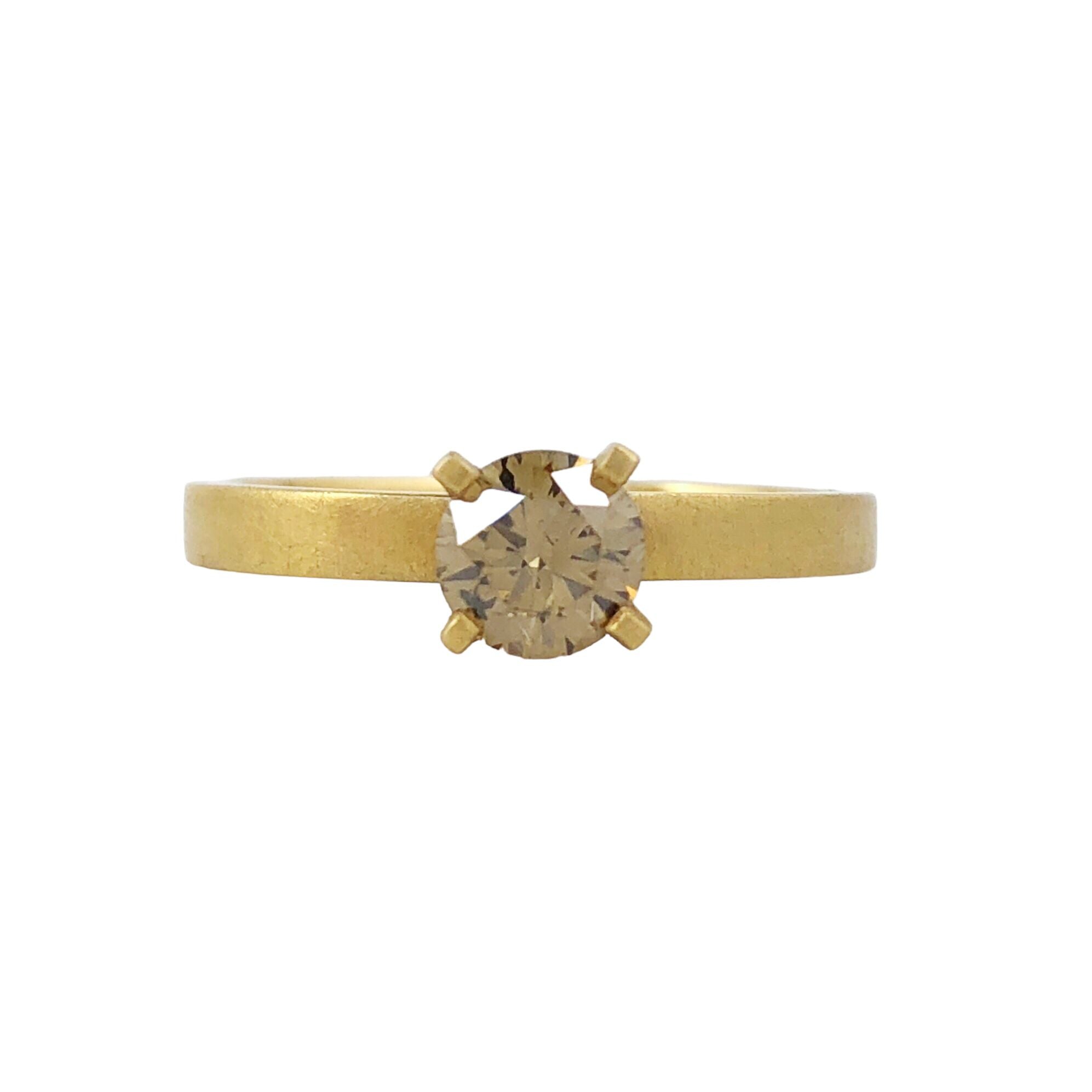 Ignis Champagne Diamond Ring - Emma Jane Donald