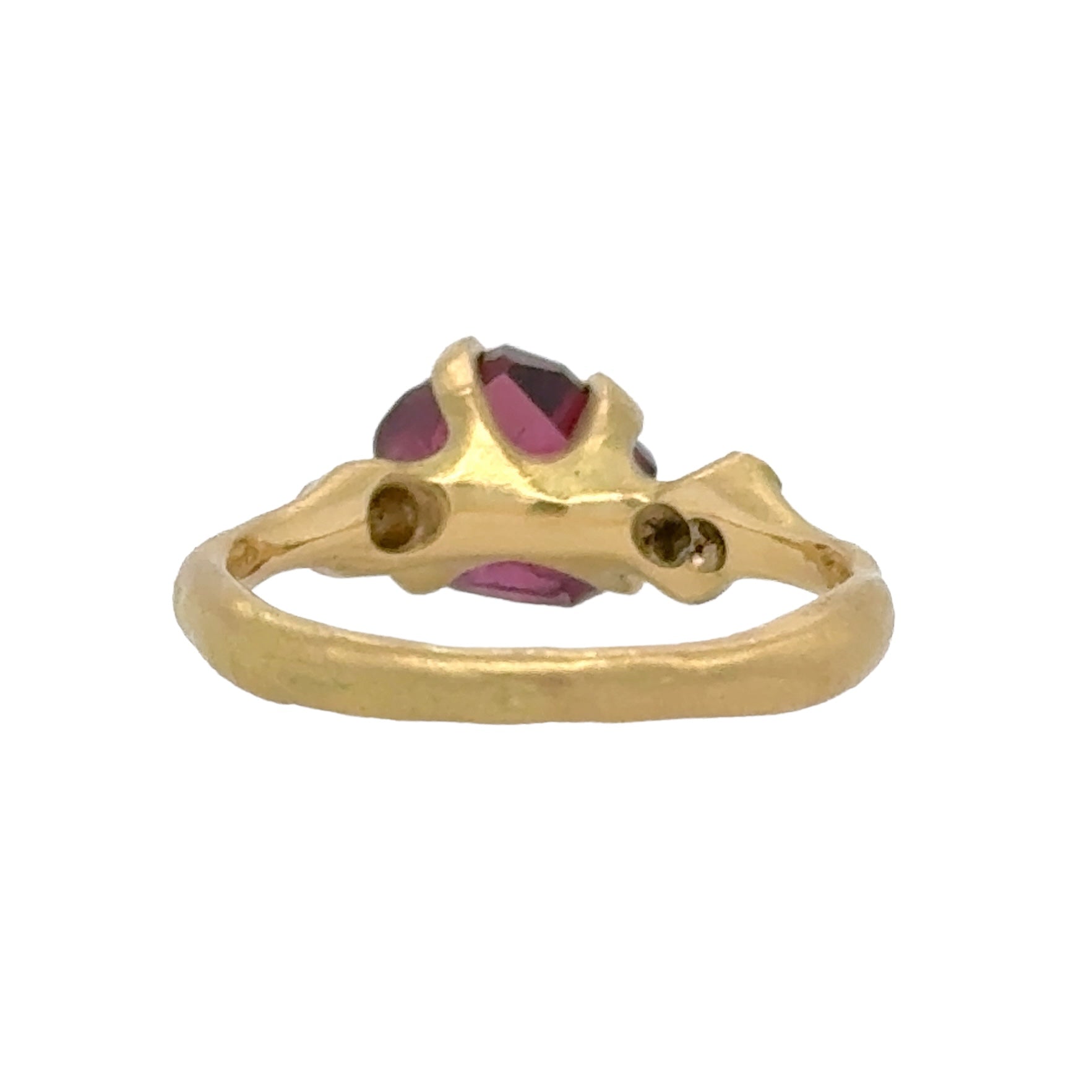 Rhodolite Rough Luxe Ring - Johnny Ninos