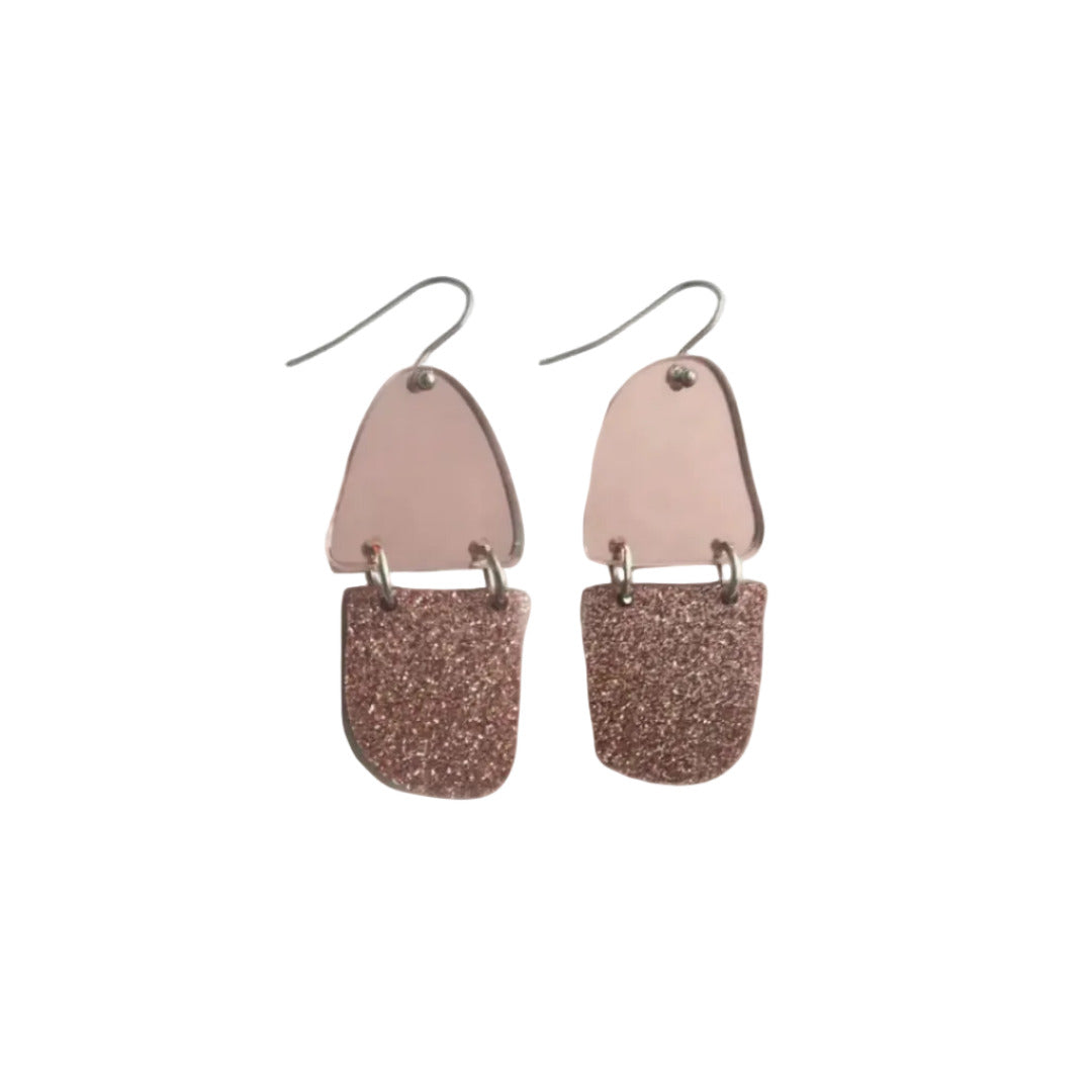 Reflection & Glitter Earrings - Mikmat