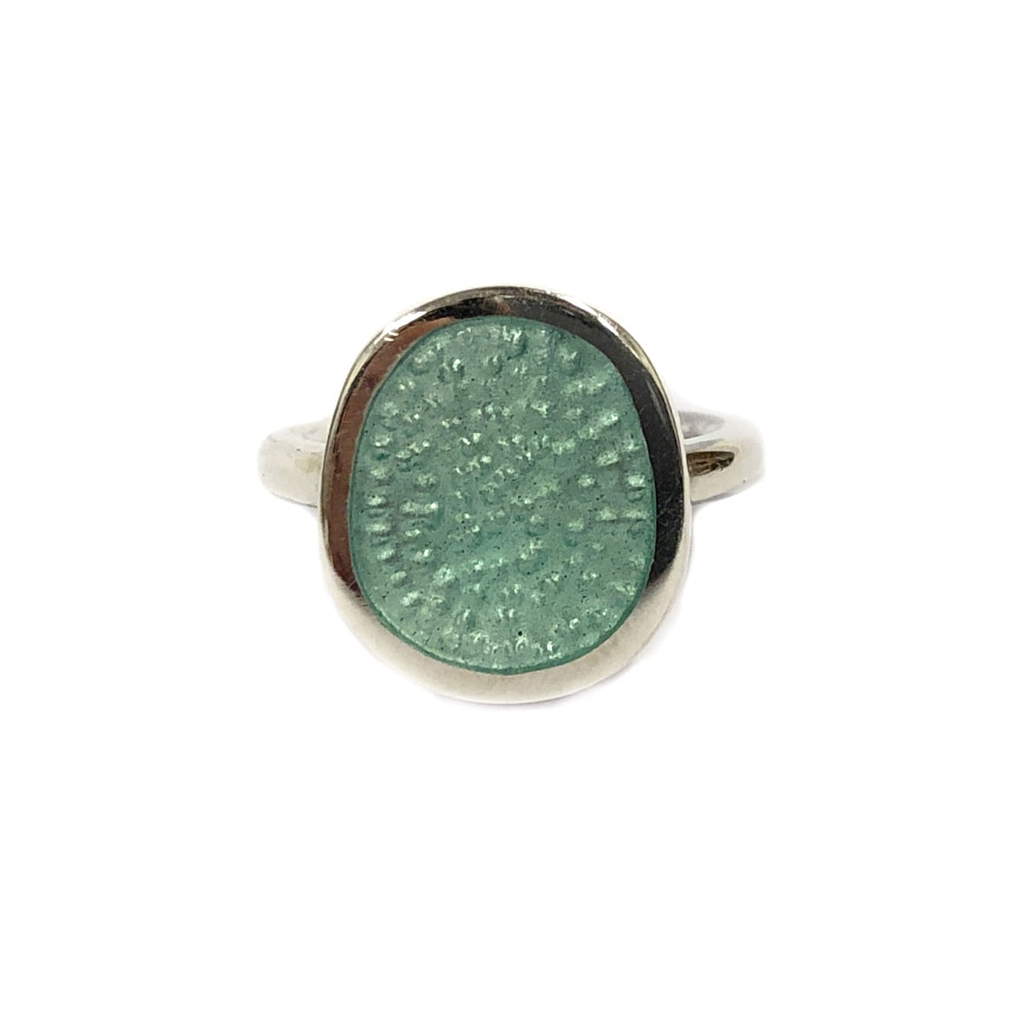 Oval Translucent Ring - Christine Battocchio