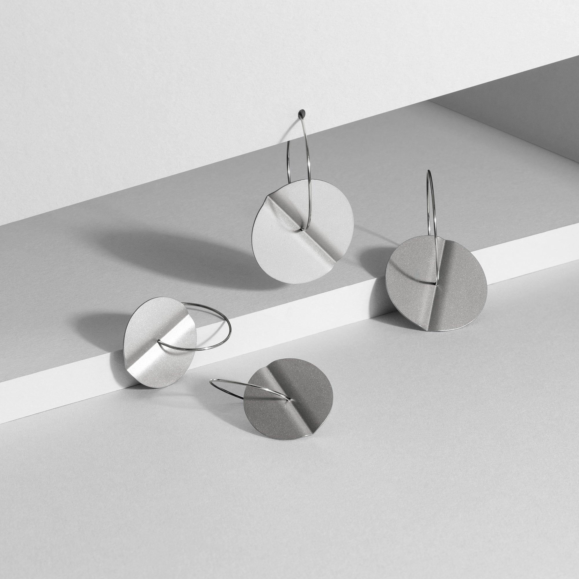 Centrefold Large Earrings - Ferro Forma