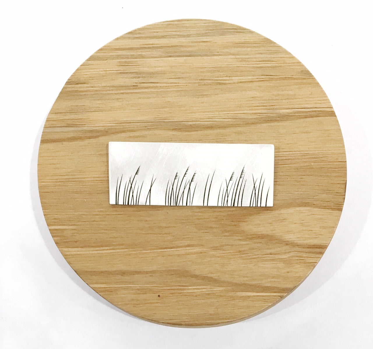 Etched Mountain Brooch - Ash Hilton