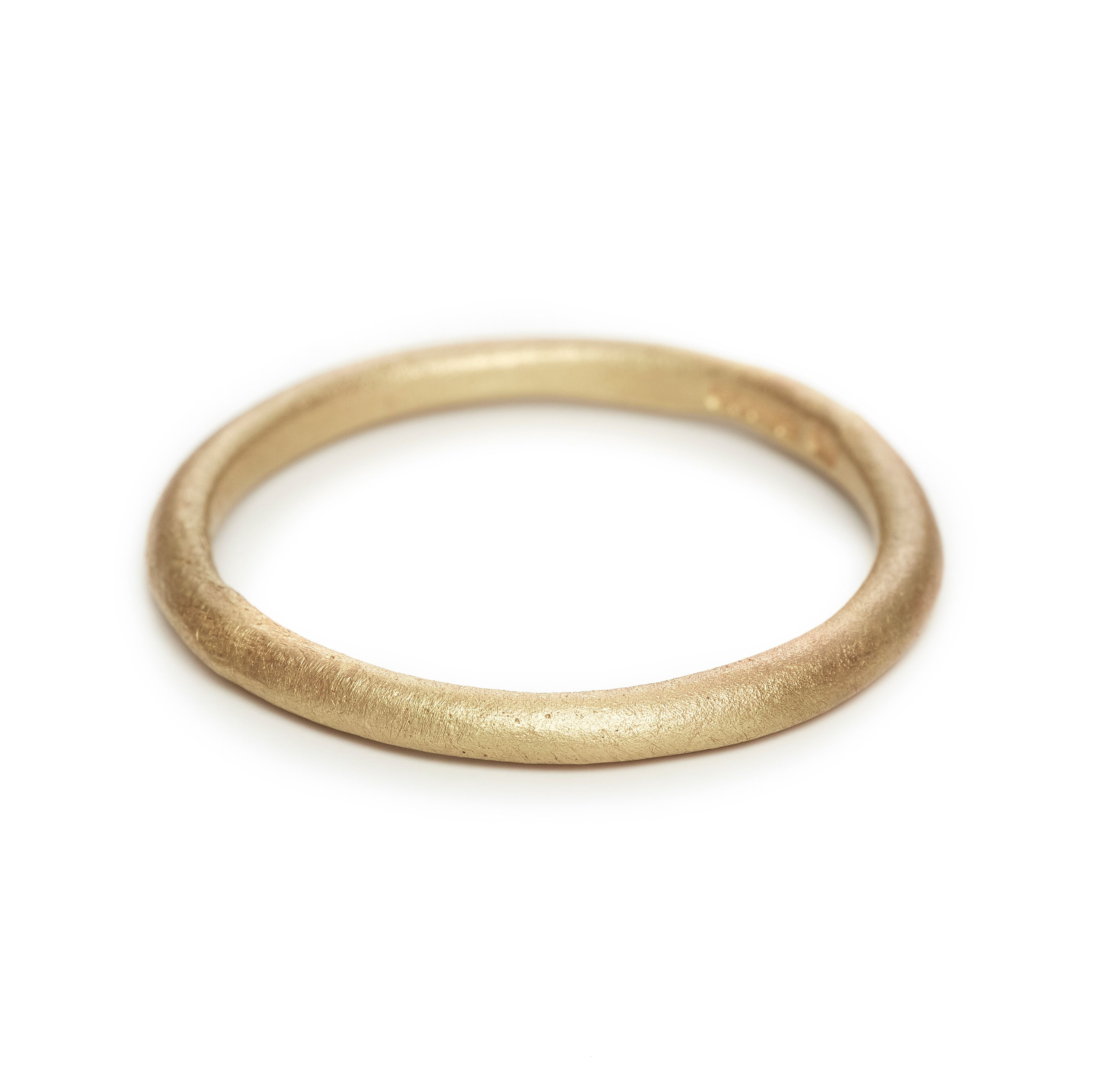 Round Profile Gold Band - Ruth Tomlinson