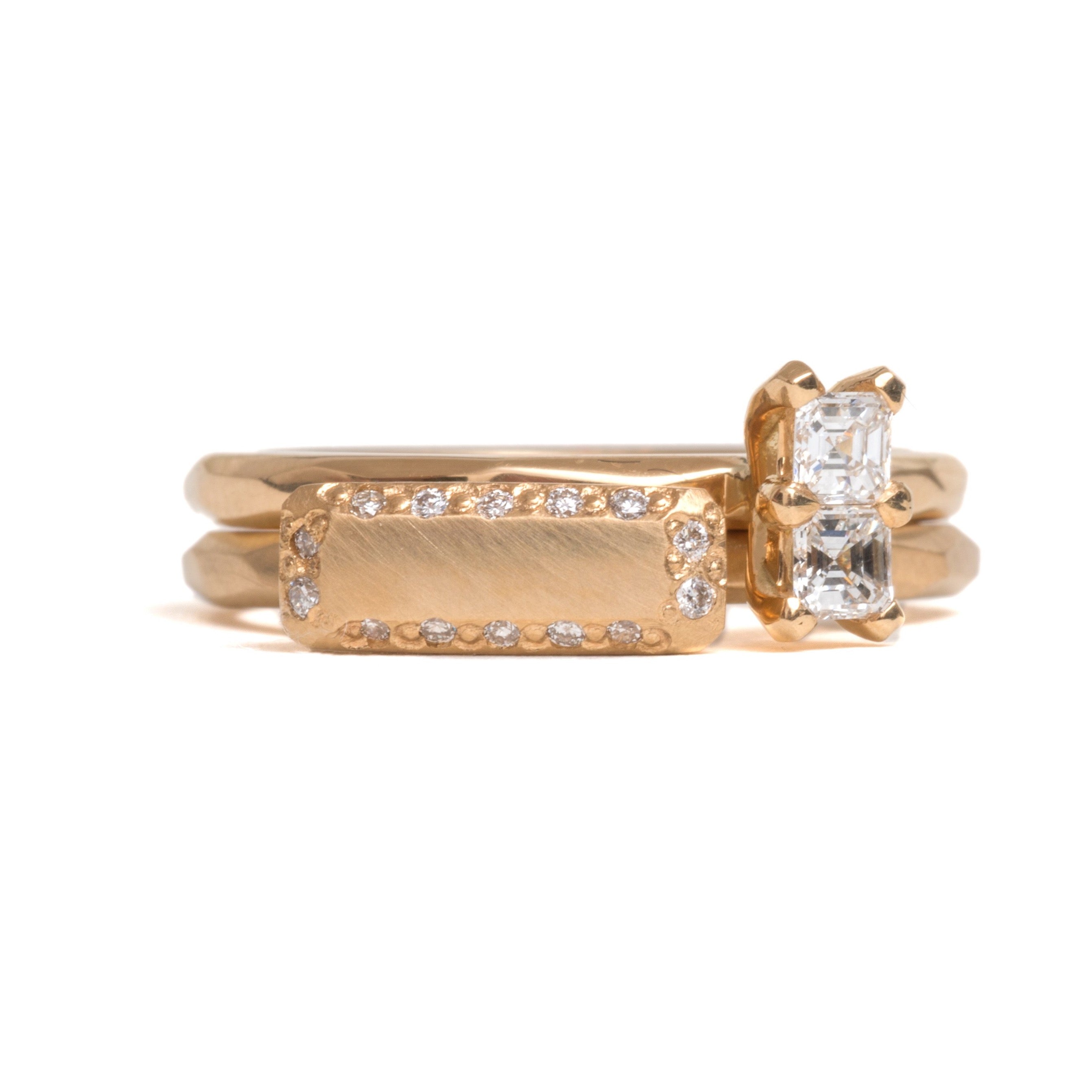 Asscher Cut Soul Mate Diamond Ring - Krista McRae