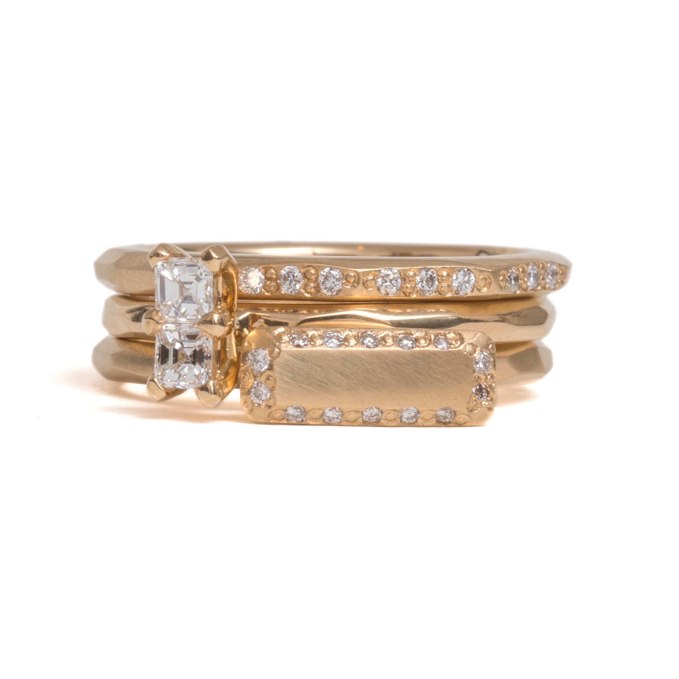 Asscher Cut Soul Mate Diamond Ring - Krista McRae