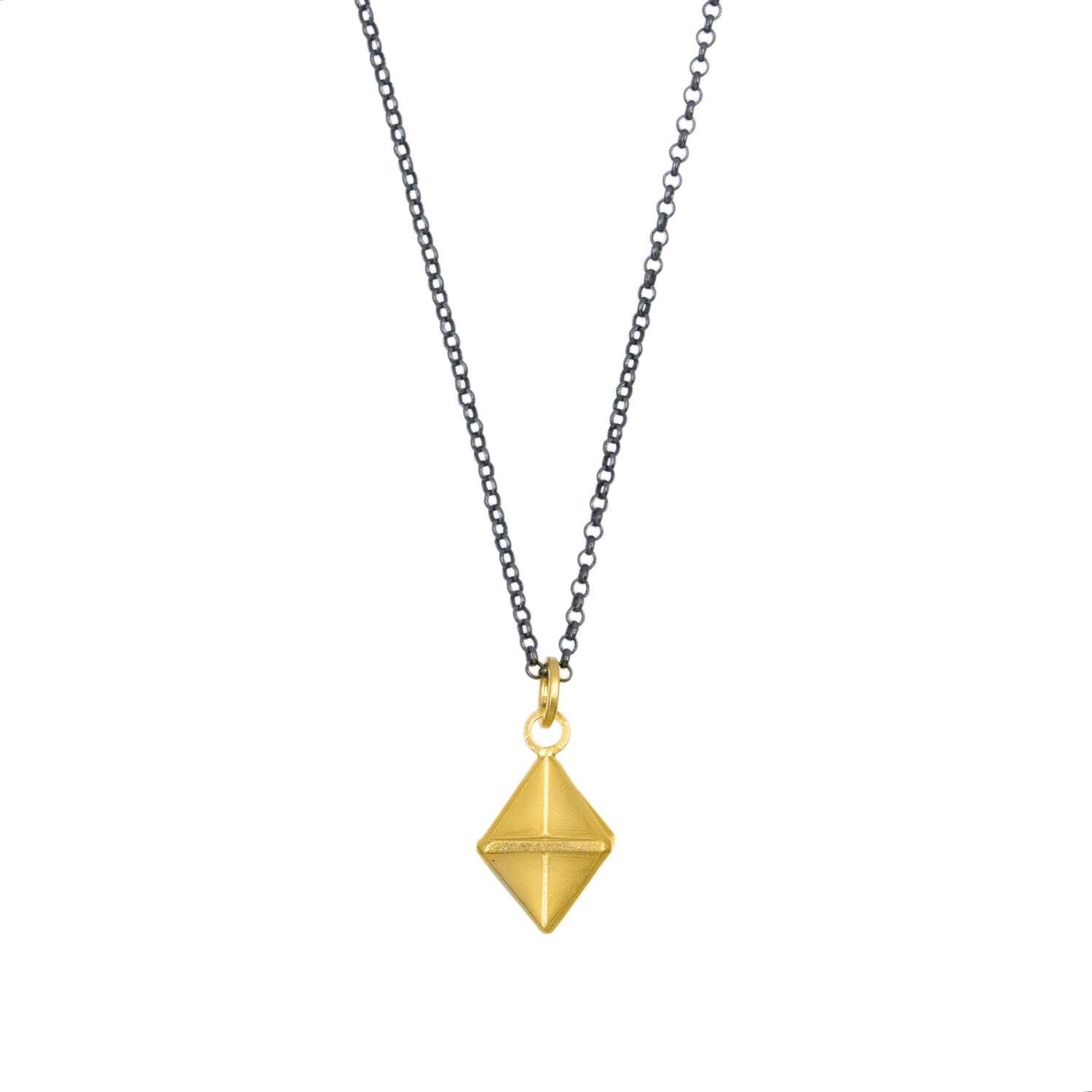 Pop Up Octahedron Pendant - Erica Bello