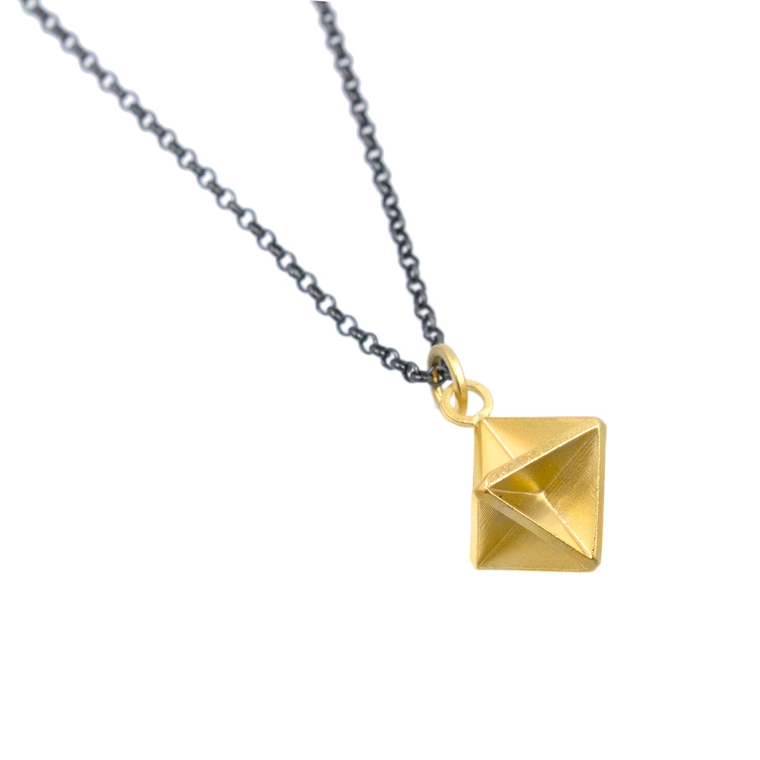 Pop Up Octahedron Pendant - Erica Bello
