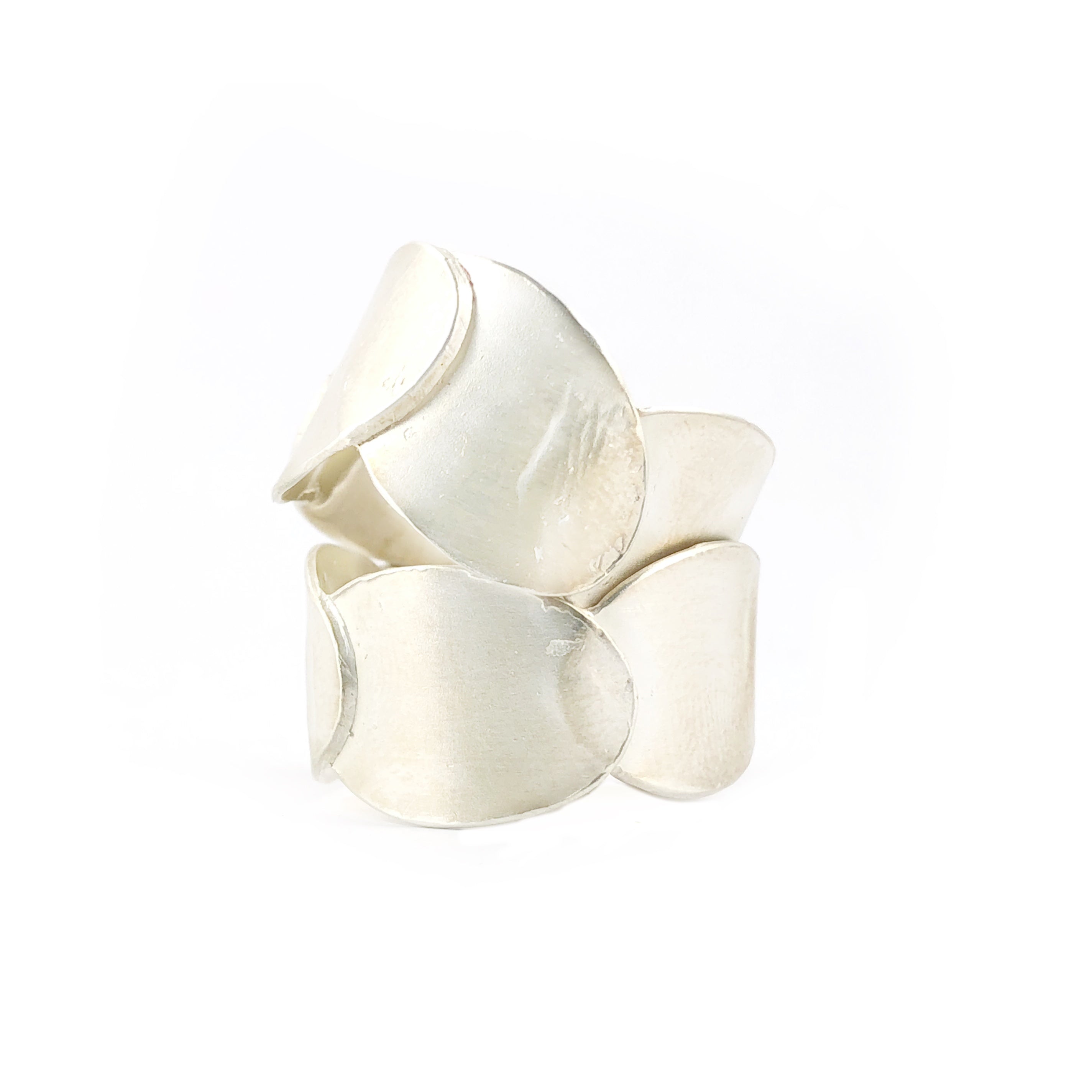 Petal Layer Horizontal Ring - Louise Fischer