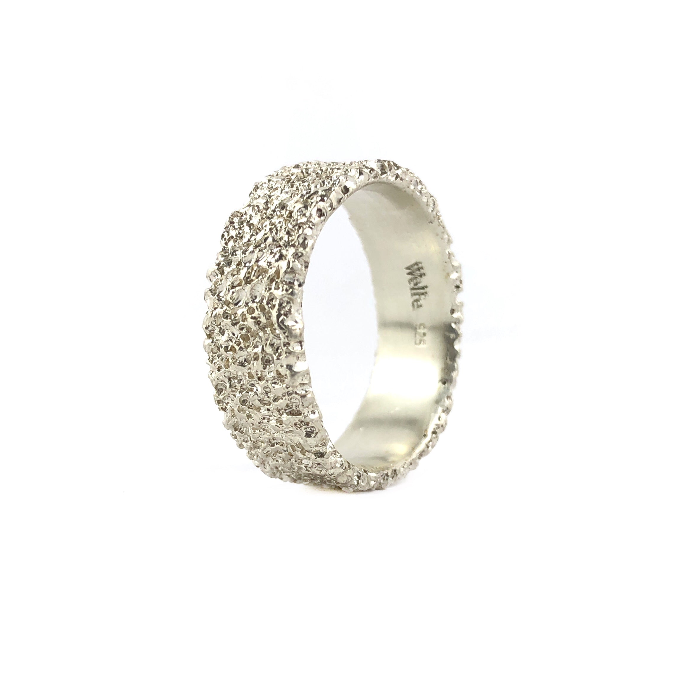 Eroded 8mm Ring - Welfe Bowyer