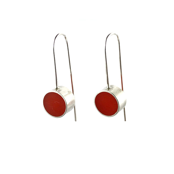 Jelly Drop Red Earrings - Lisa Jose