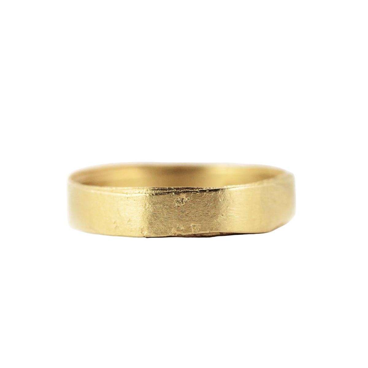 Yellow Gold Men's Wrap Band - Ruth Tomlinson