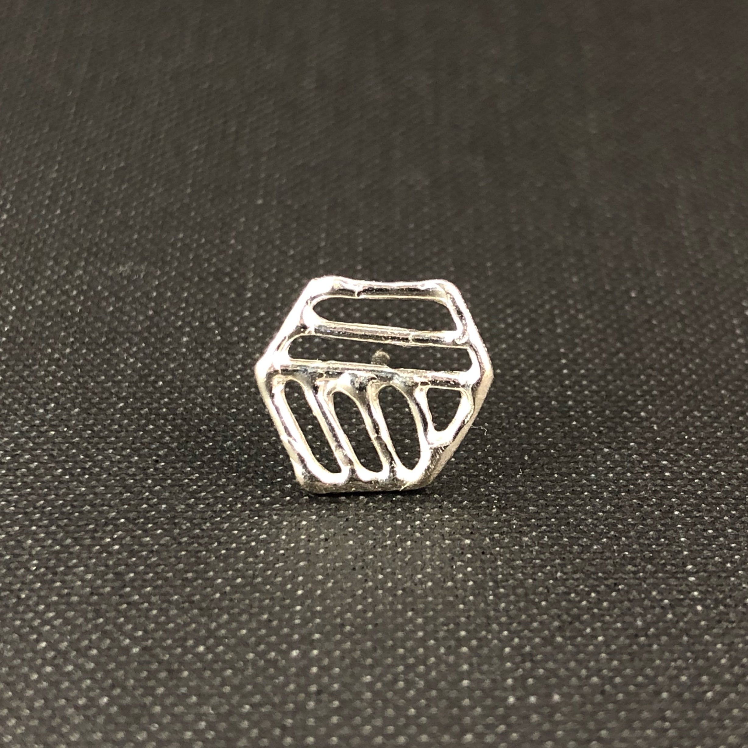 Fragment Single Silver Studs - Anna Vlahos