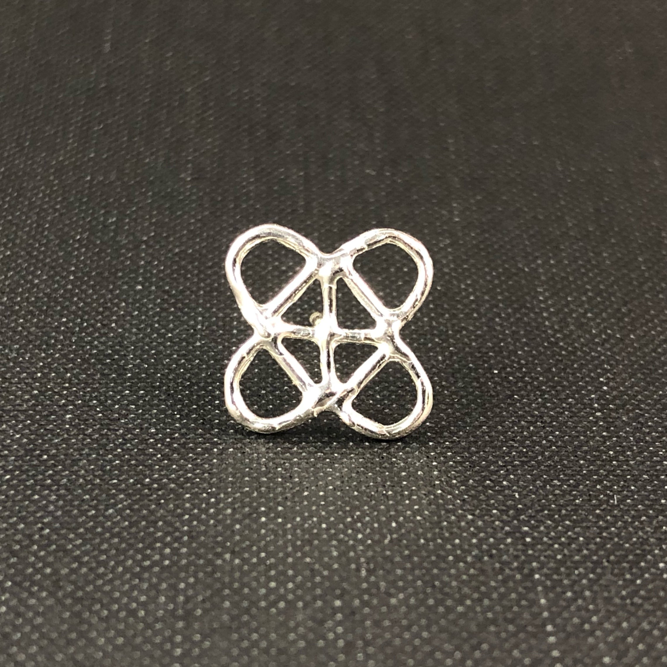 Fragment Single Silver Studs - Anna Vlahos