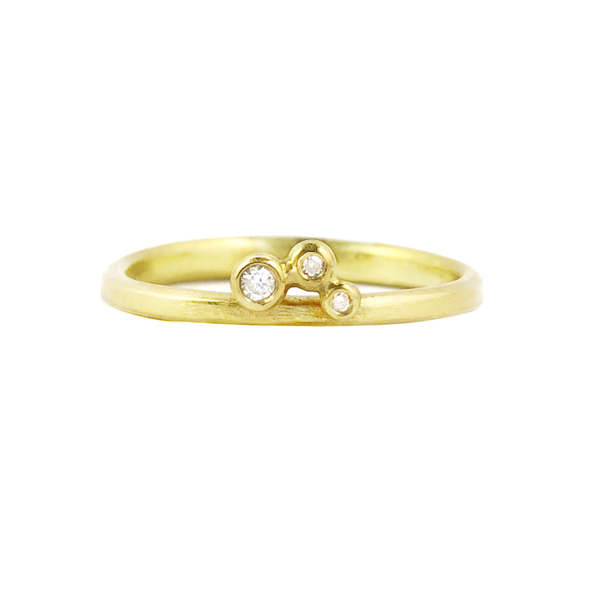 Triple Diamond Ring - Monica Marcella