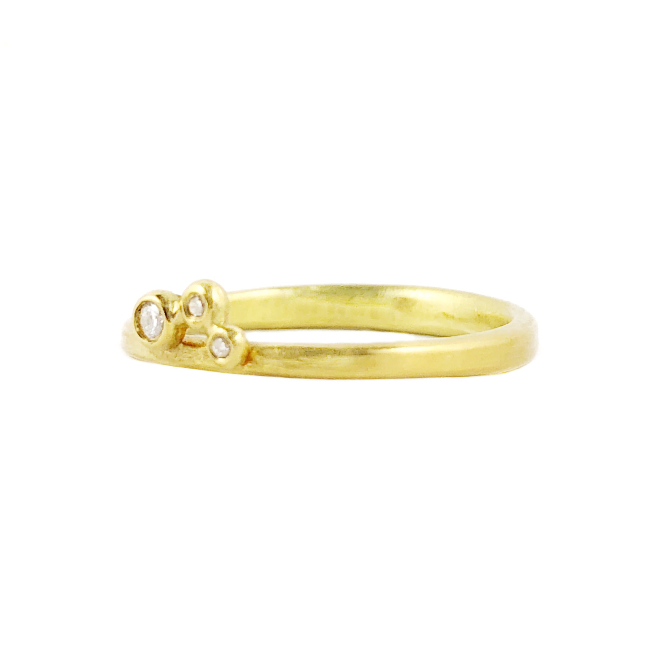 Triple Diamond Ring - Monica Marcella