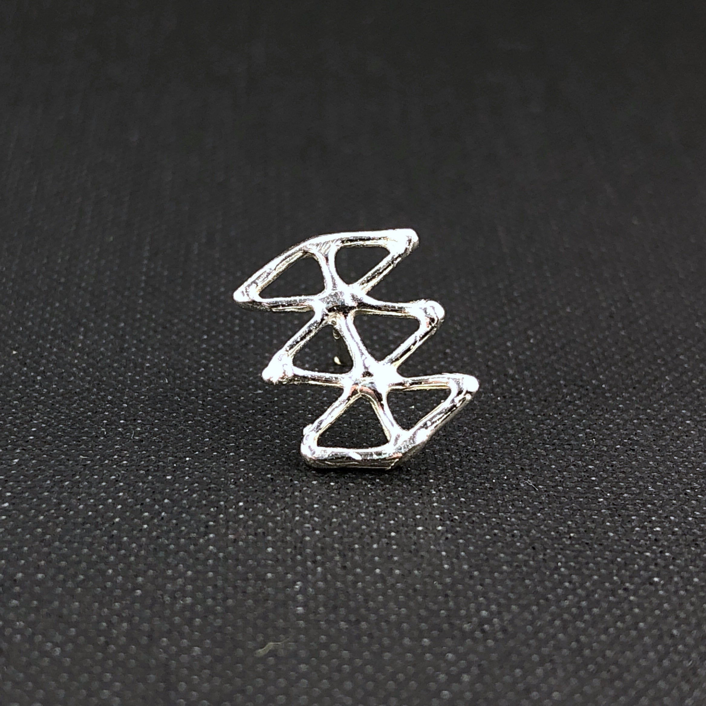 Fragment Single Silver Studs - Anna Vlahos