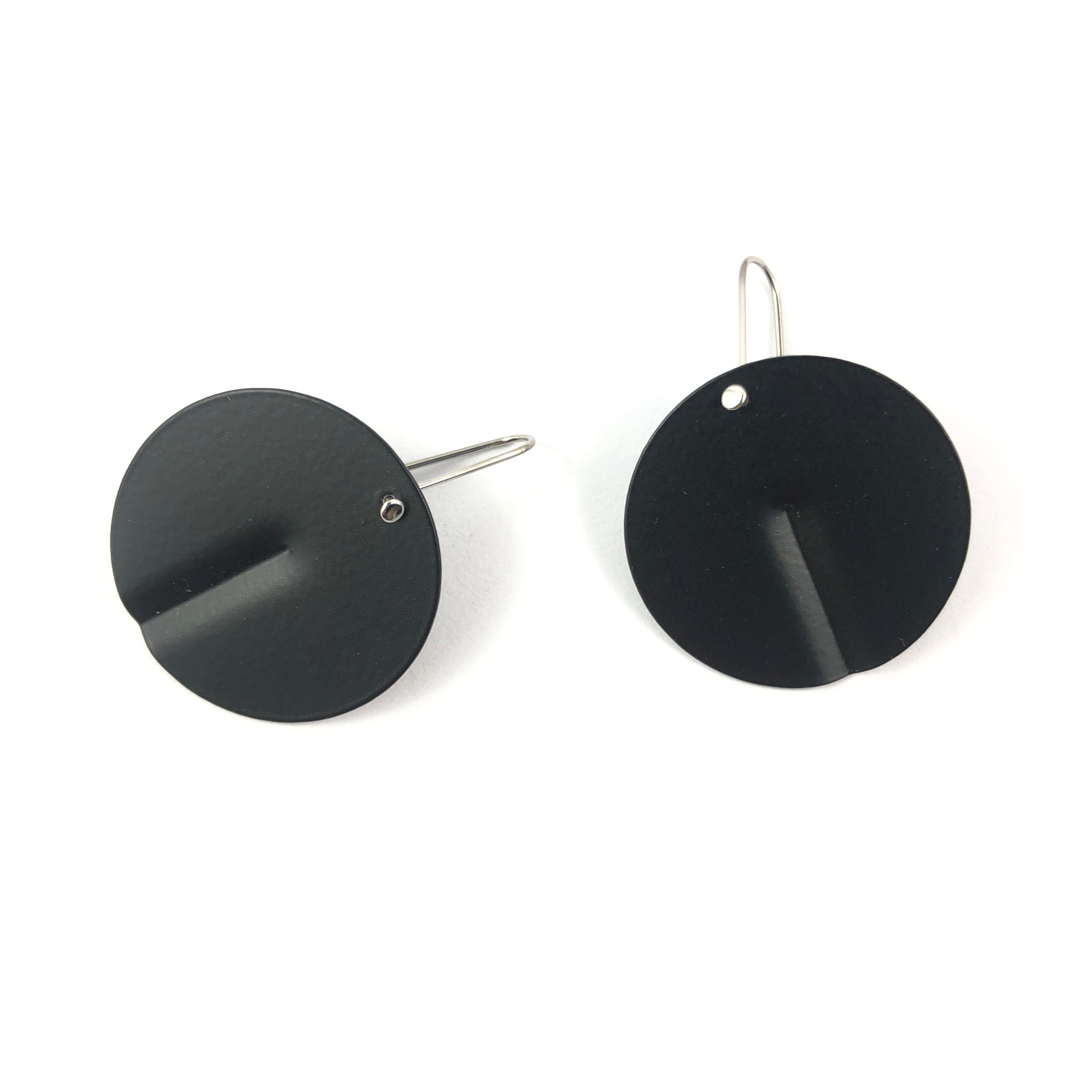 Contour Large Earrings - Ferro Forma