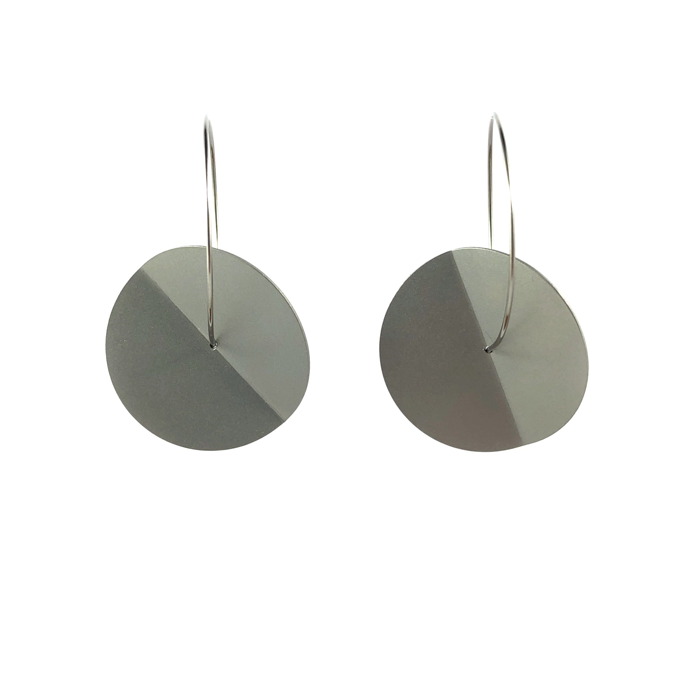 Fold Large Earrings - Ferro Forma