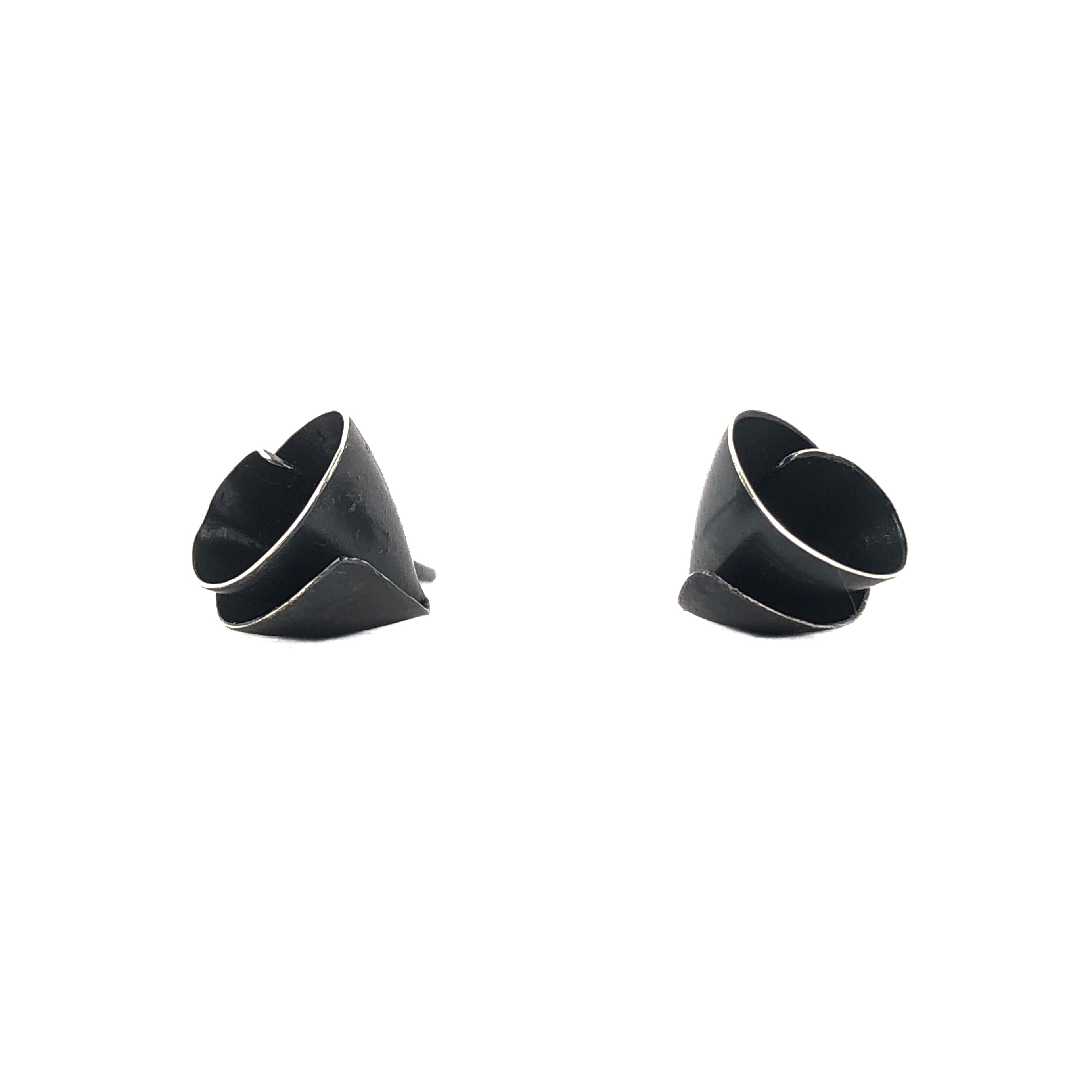 Tiny Flower Cone Studs - Tip to Toe