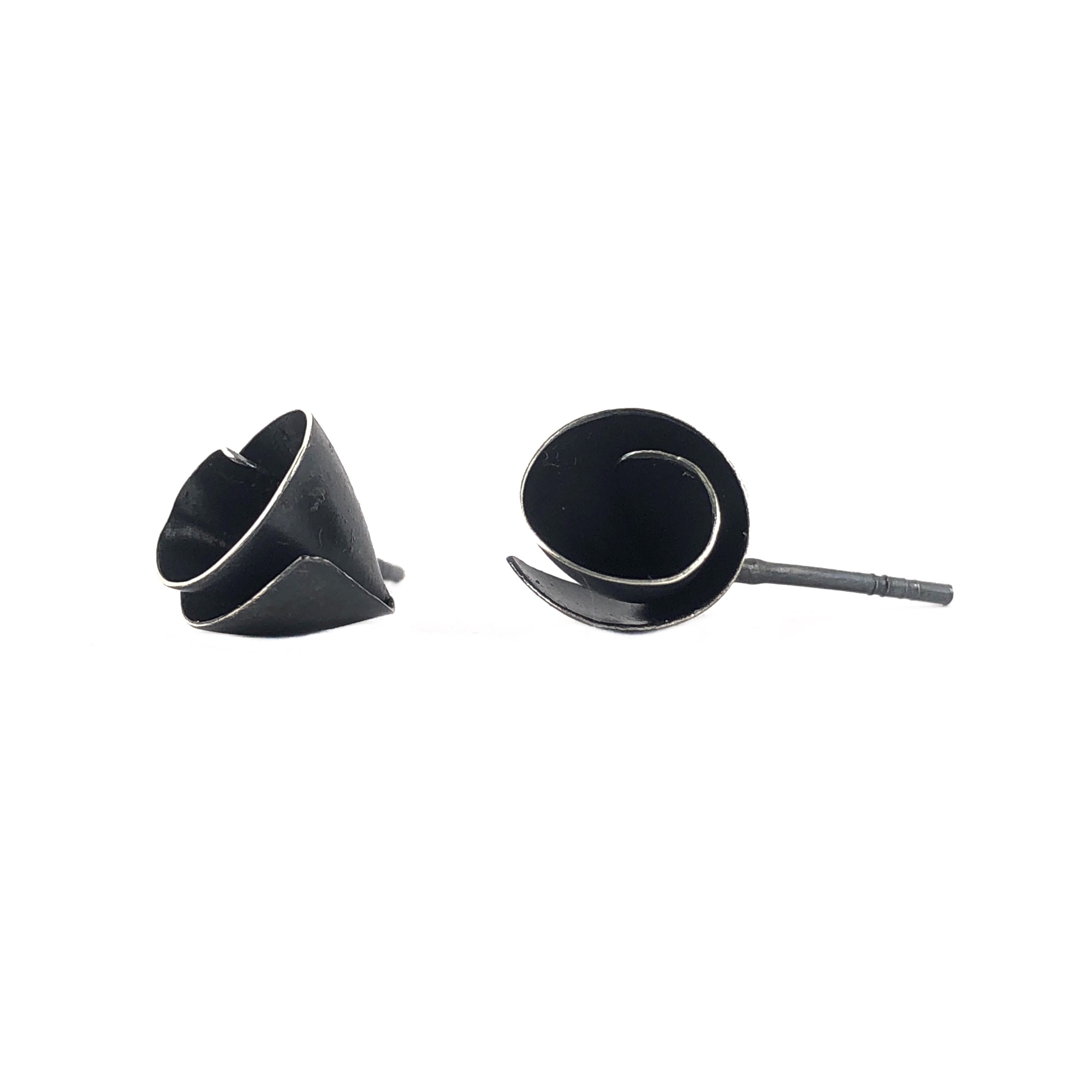 Tiny Flower Cone Studs - Tip to Toe