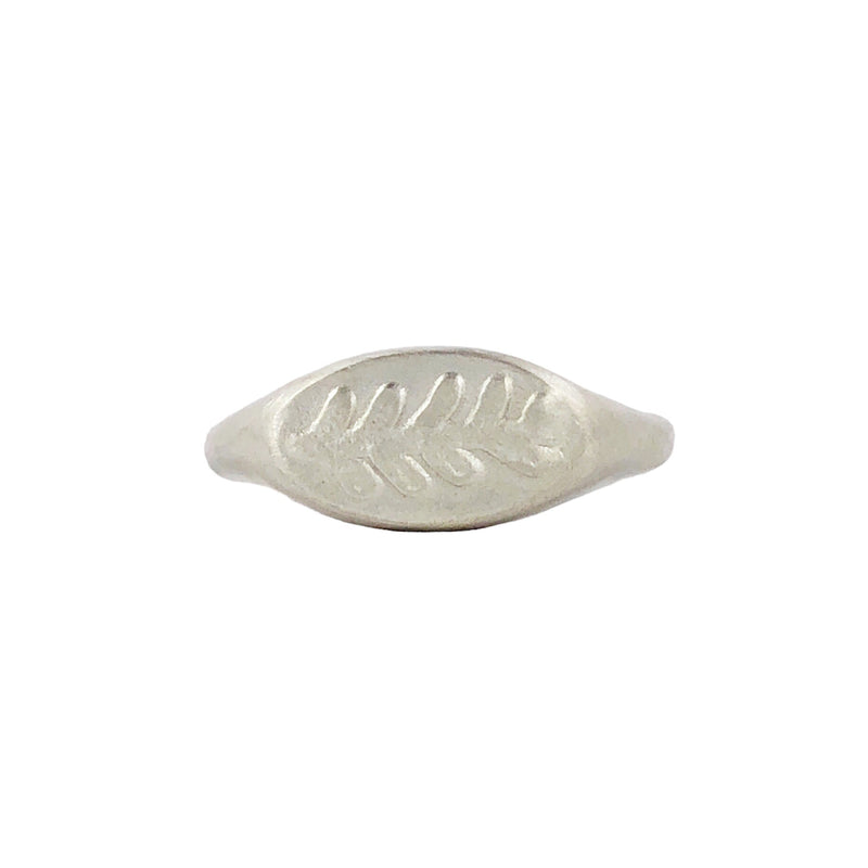 Canyon Feather Signet Ring - Milly Thomas