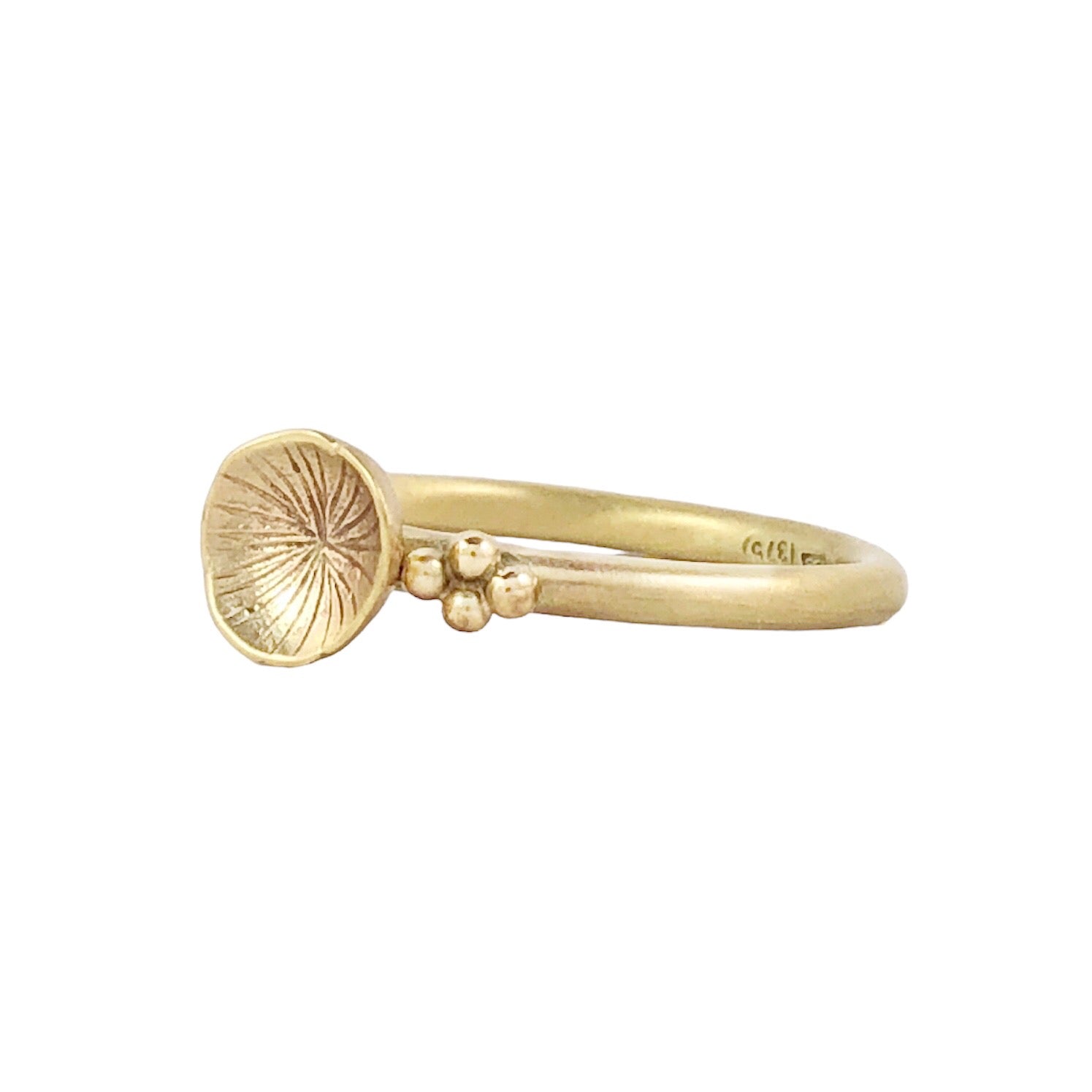 Stand Alone Gold Ring - Danielle Lo