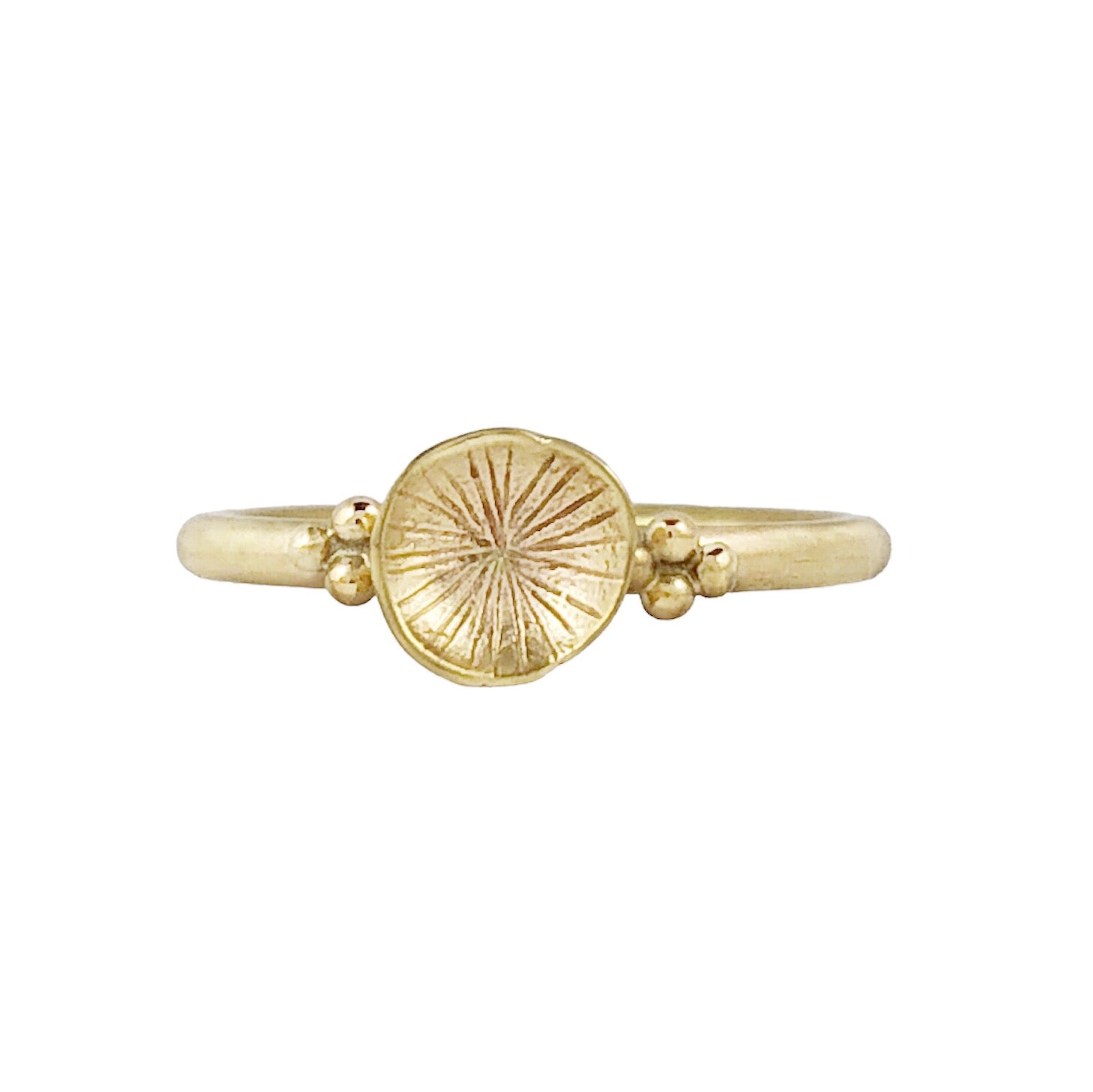 Stand Alone Gold Ring - Danielle Lo