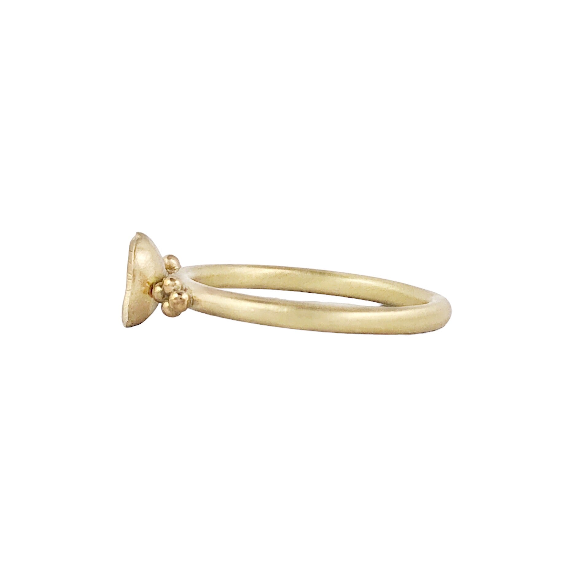 Stand Alone Gold Ring - Danielle Lo