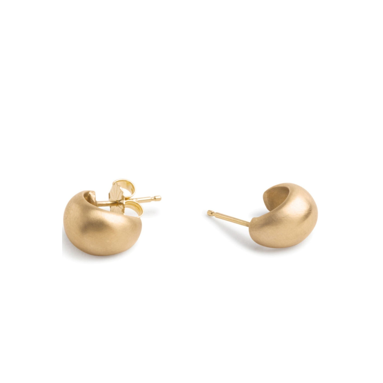 Luna Stud in 14ct gold - Carla Caruso