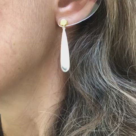 Anto Earrings Silver - Joanna Cave