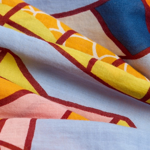 Cerfs Orange Scarf - Inoui Editions