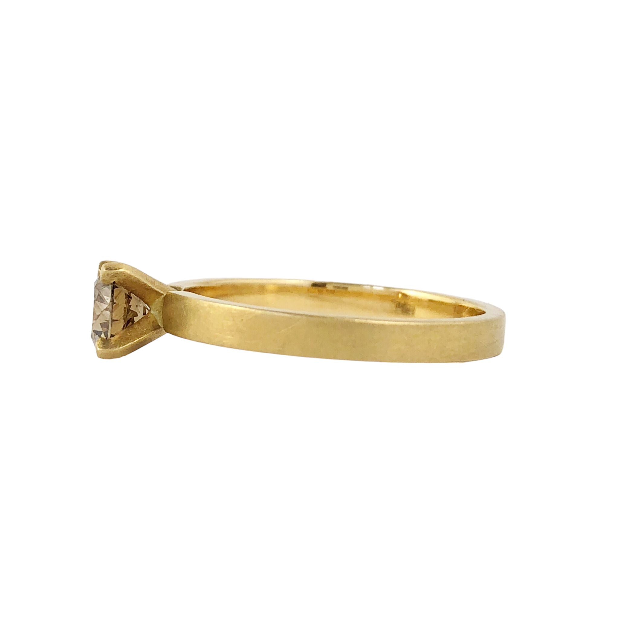 Ignis Champagne Diamond Ring - Emma Jane Donald