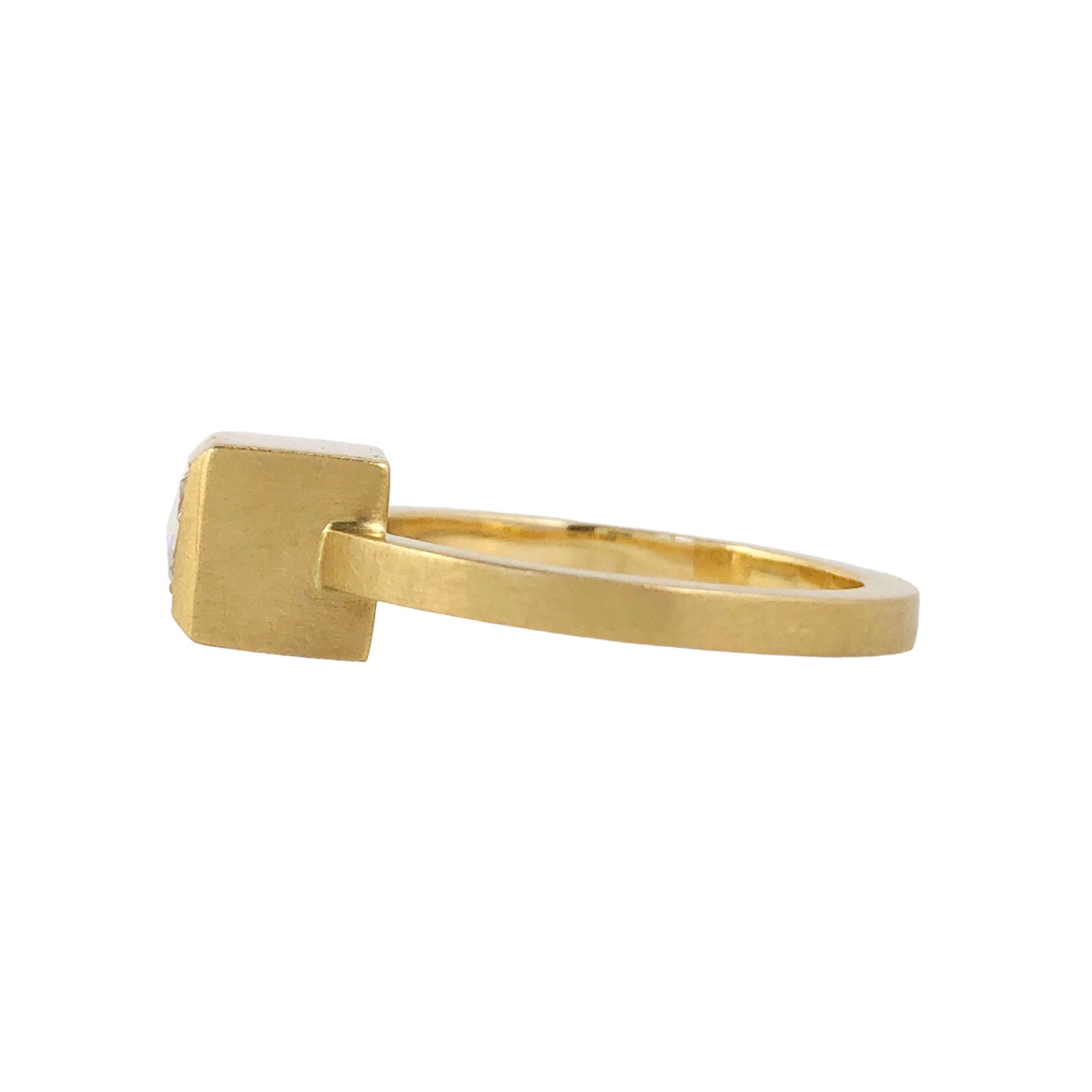 Cube Diamond Ring - Emma Jane Donald